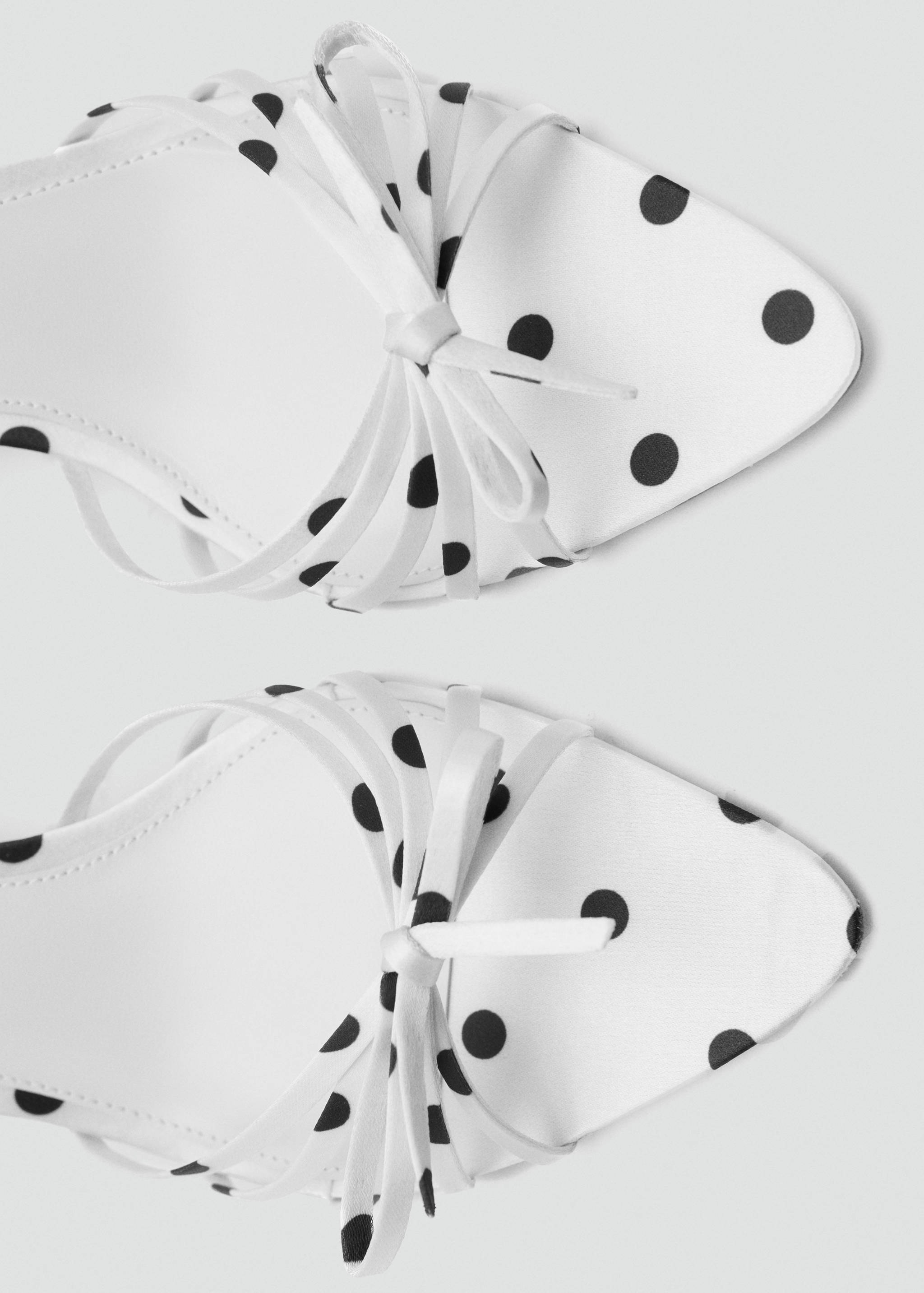 Polka-dot strap sandals - Details of the article 2