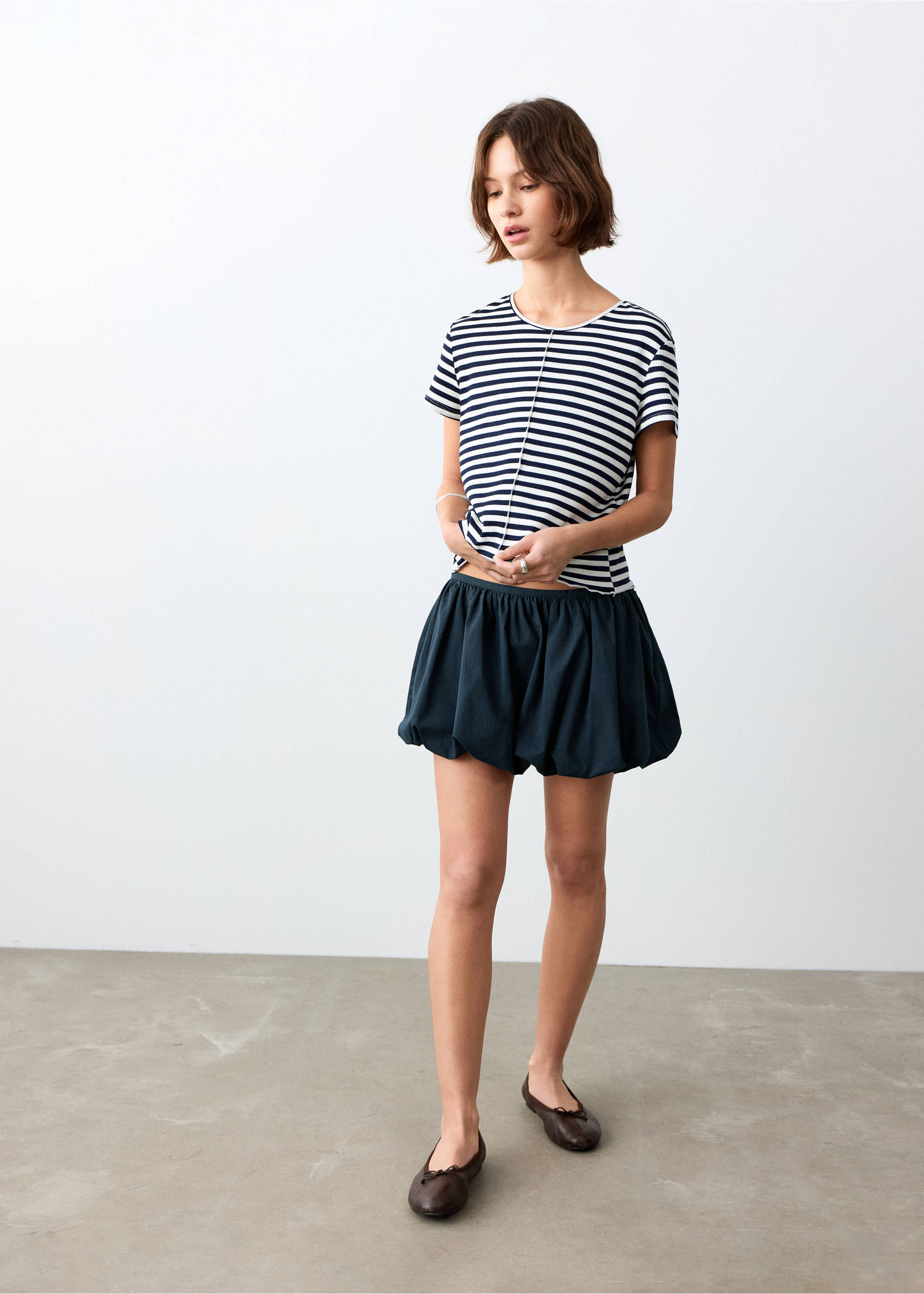 Bubble balloon skort - General plane, Dark Navy. Ref: 27095815-00.
