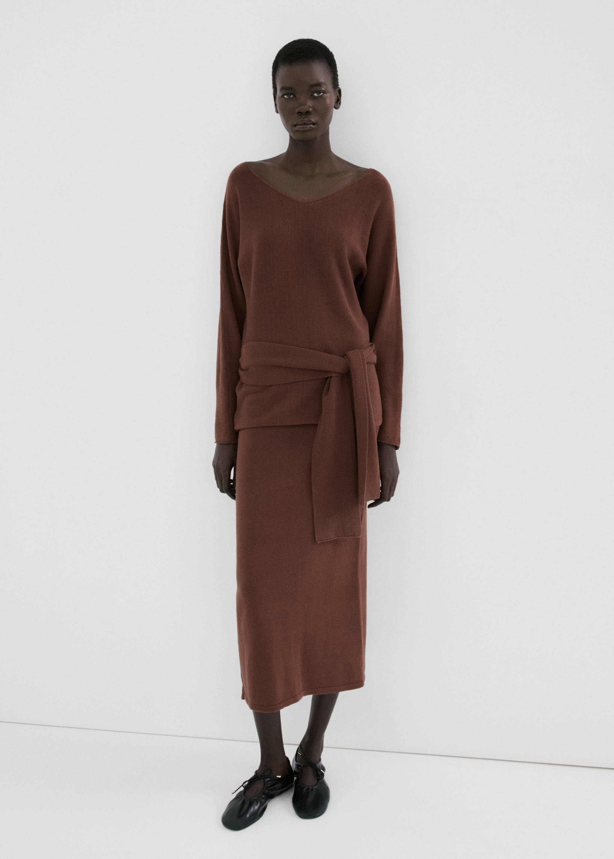 Jupe crayon fendue - Plan général