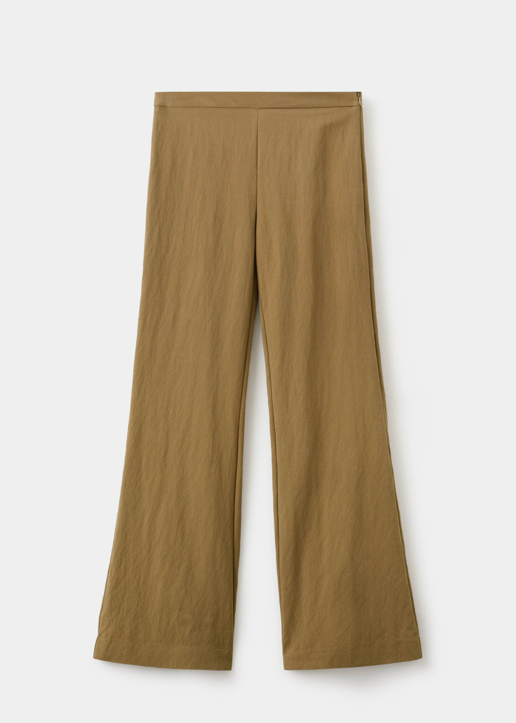 Straight mid-rise trousers - Article without model
