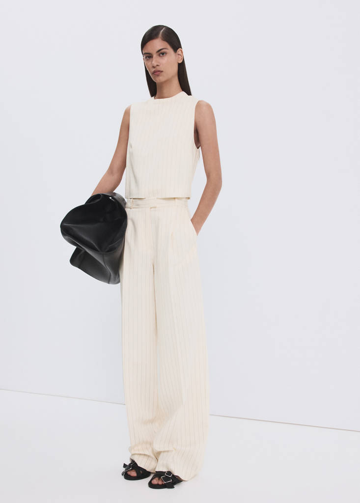Pinstripe suit trousers — Off White