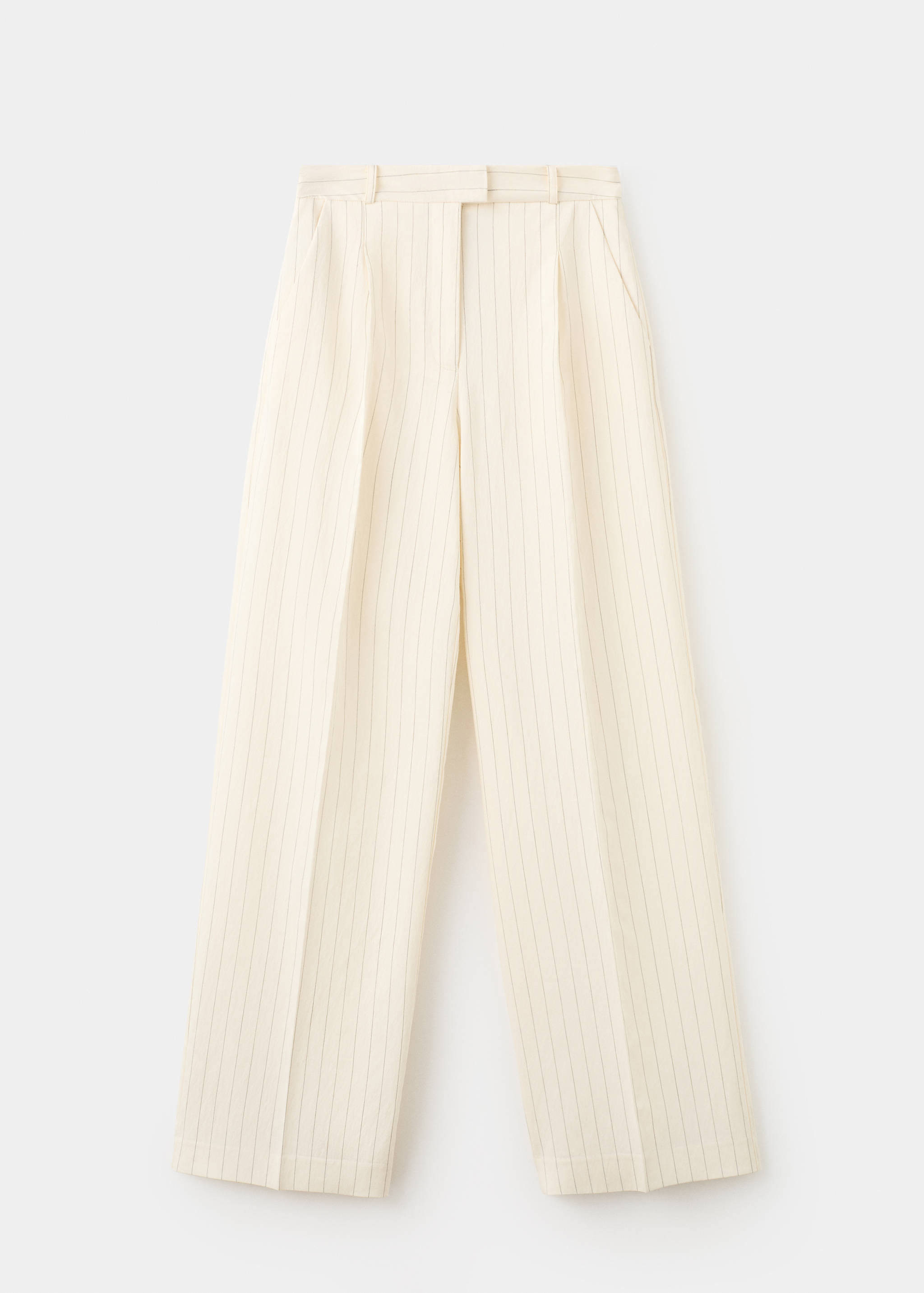 Pinstripe suit trousers - Article without model