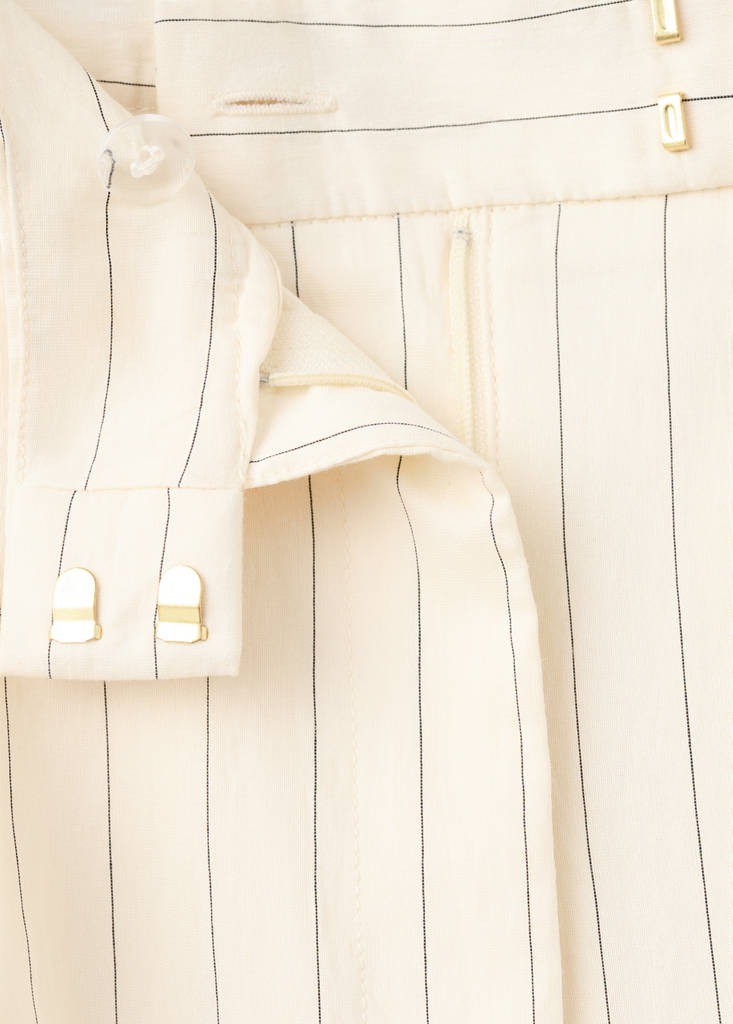 Pinstripe suit trousers — Off White
