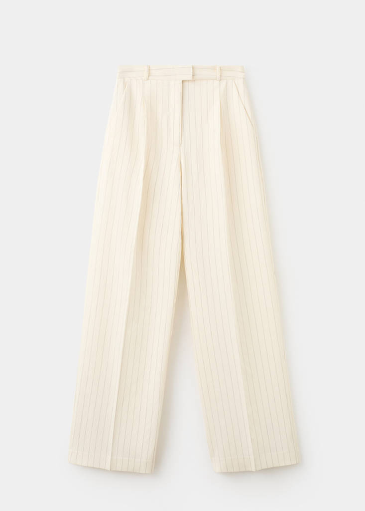 Pinstripe suit trousers — Off White