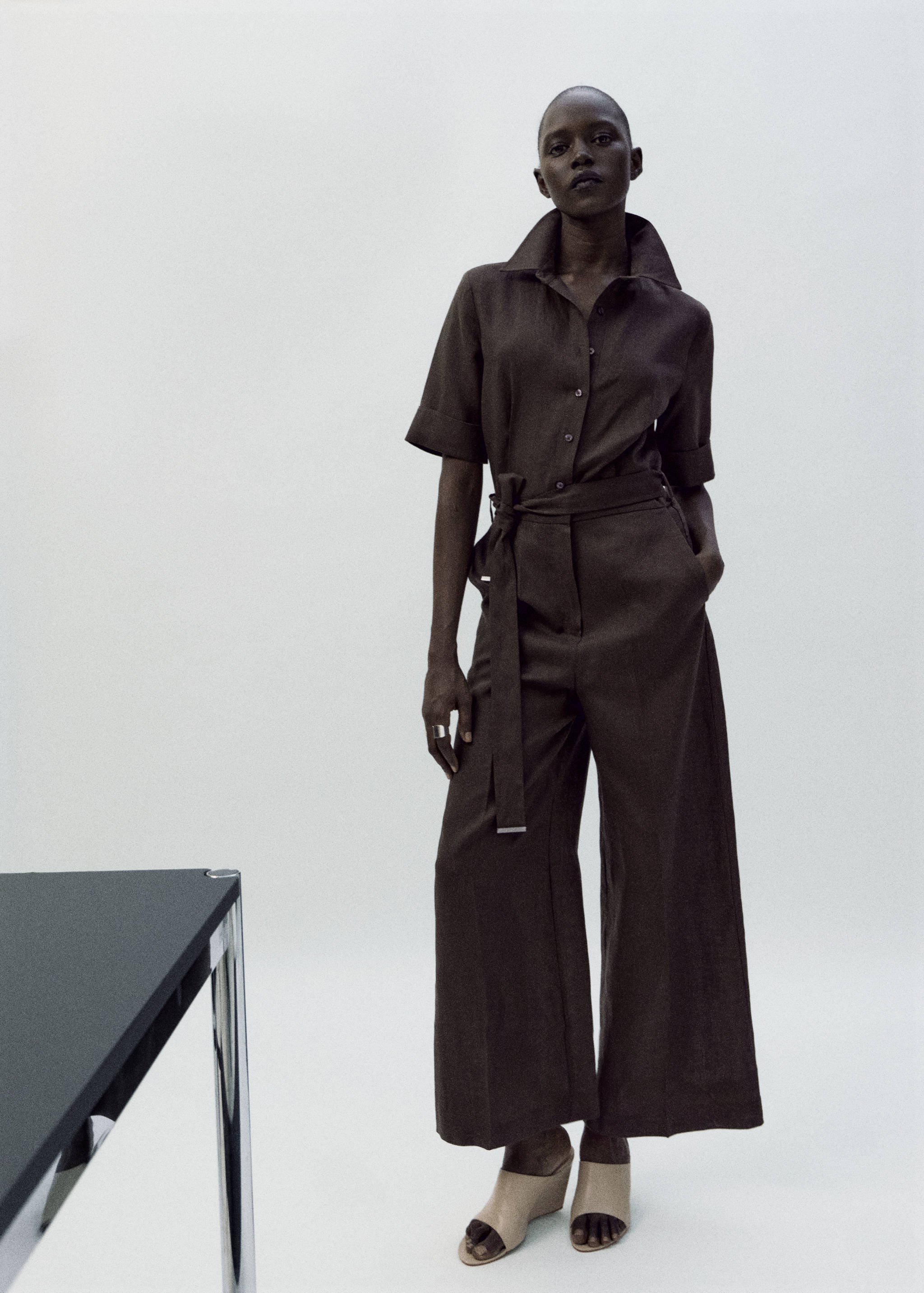 Mono camisero lyocell - Plano general