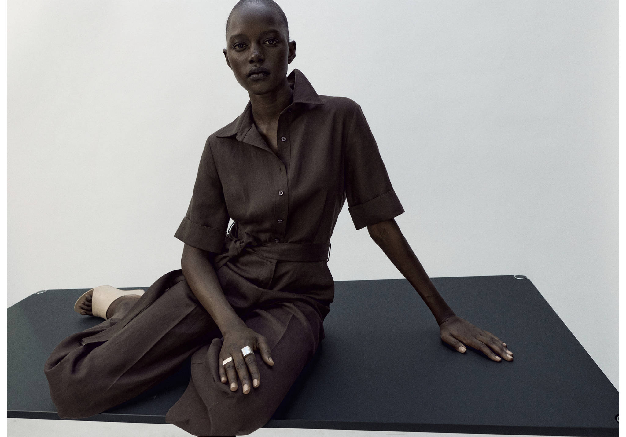 Mono camisero lyocell - Plano panorámico