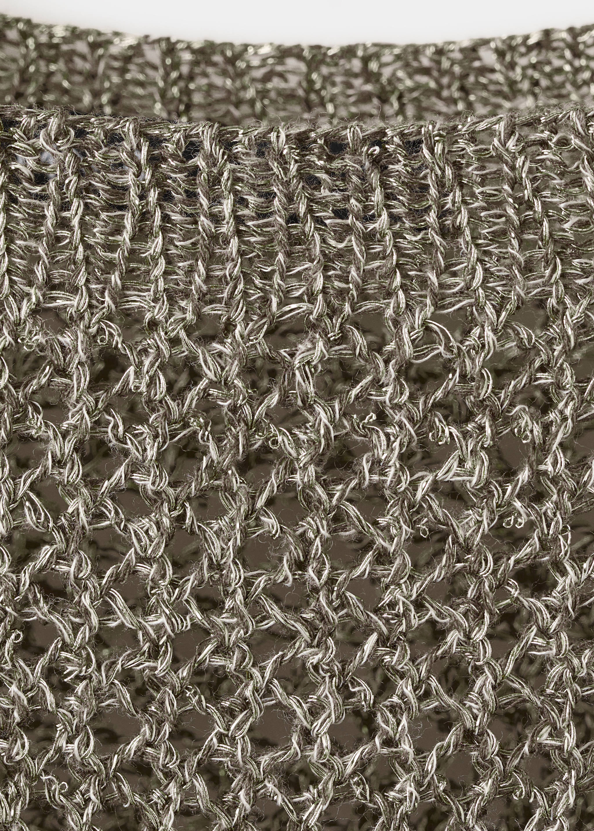 Lurex knitted sweater - Details of the article 8