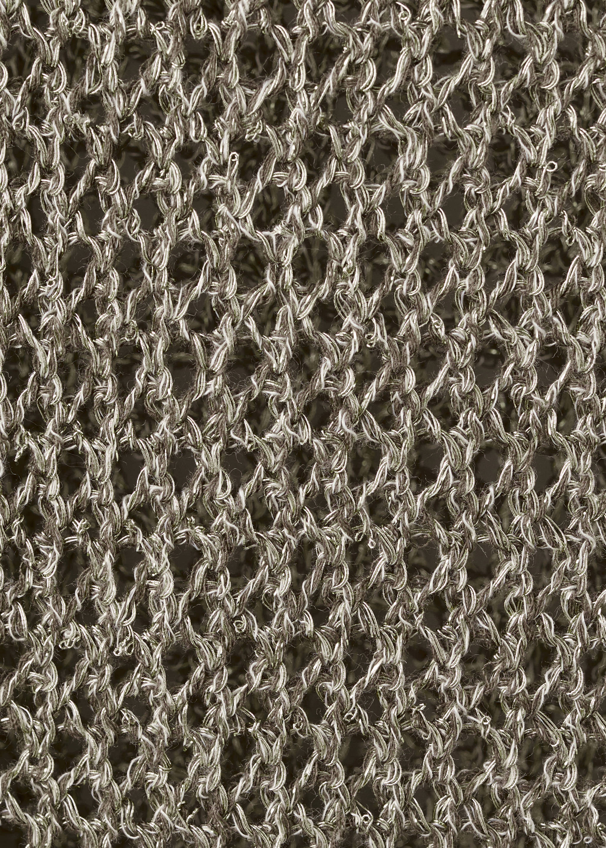 Lurex knitted sweater - Details of the article 0