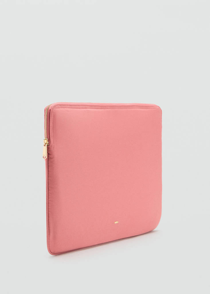 Nylon laptop case — Pink
