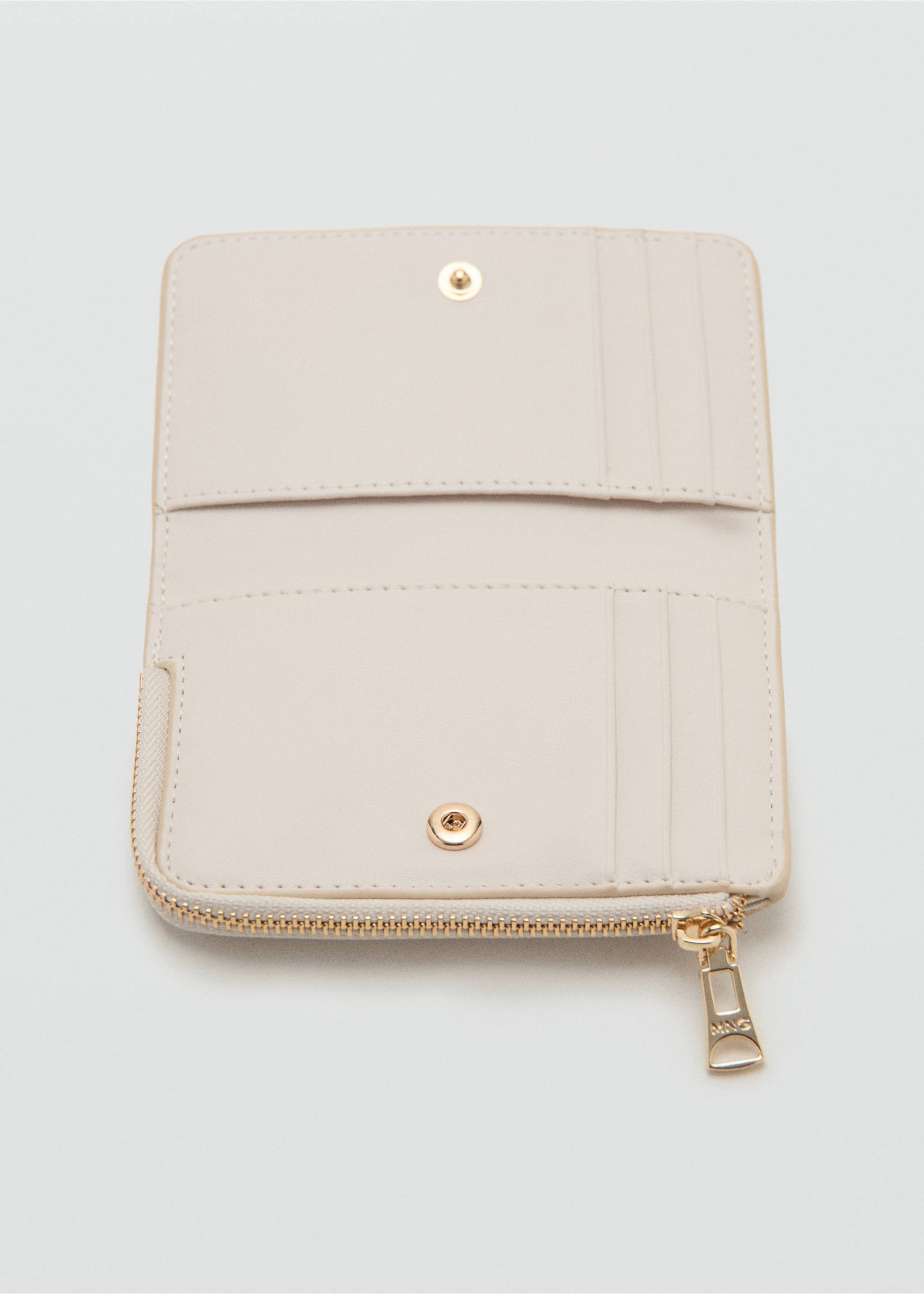 Portofel cu buline - Detaliu al articolului 1, Alb-murdar. Ref: 27095835-00.