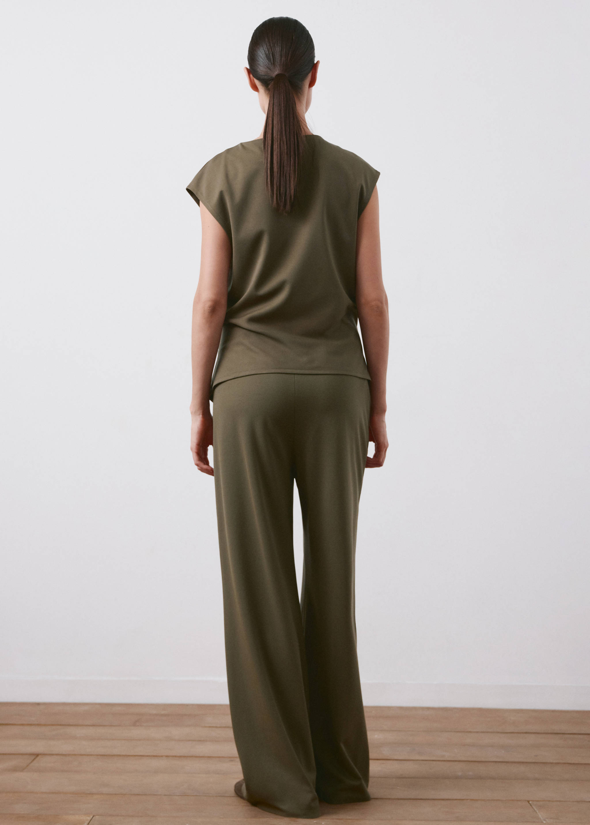 Pantalon droit de grossesse - Verso de l’article