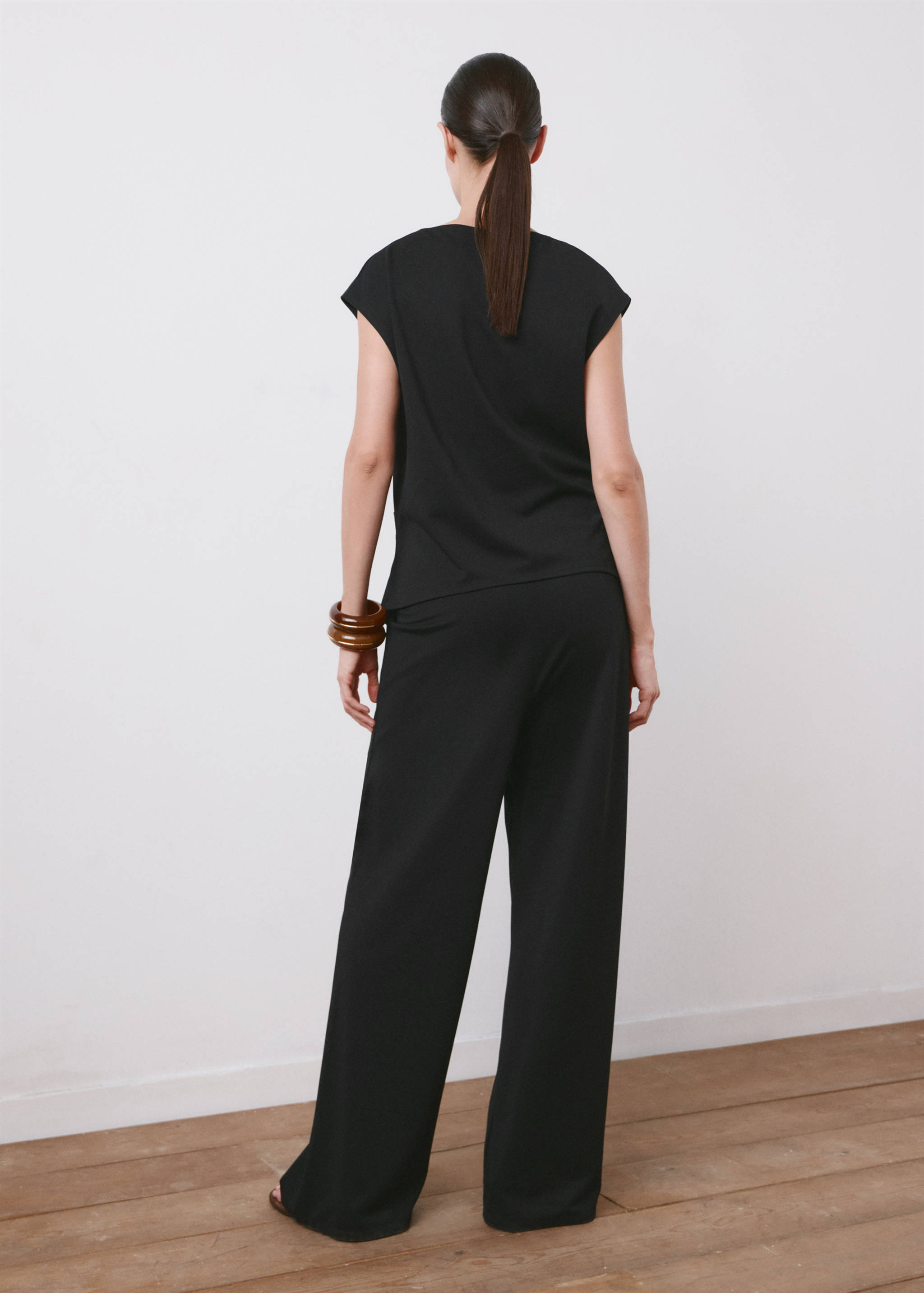 Pantalon droit de grossesse - Verso de l’article