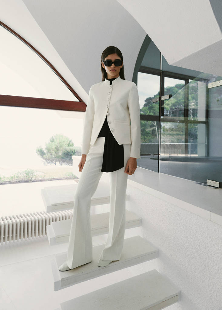 Mid-rise trousers with belt loops — Off White