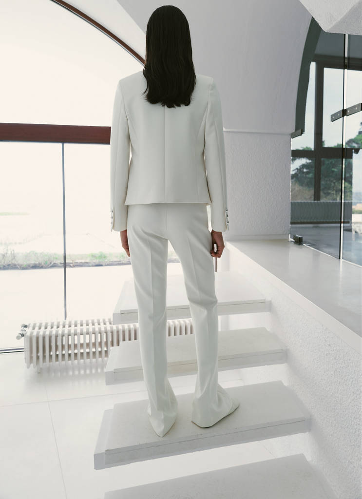 Mid-rise trousers with belt loops — Off White