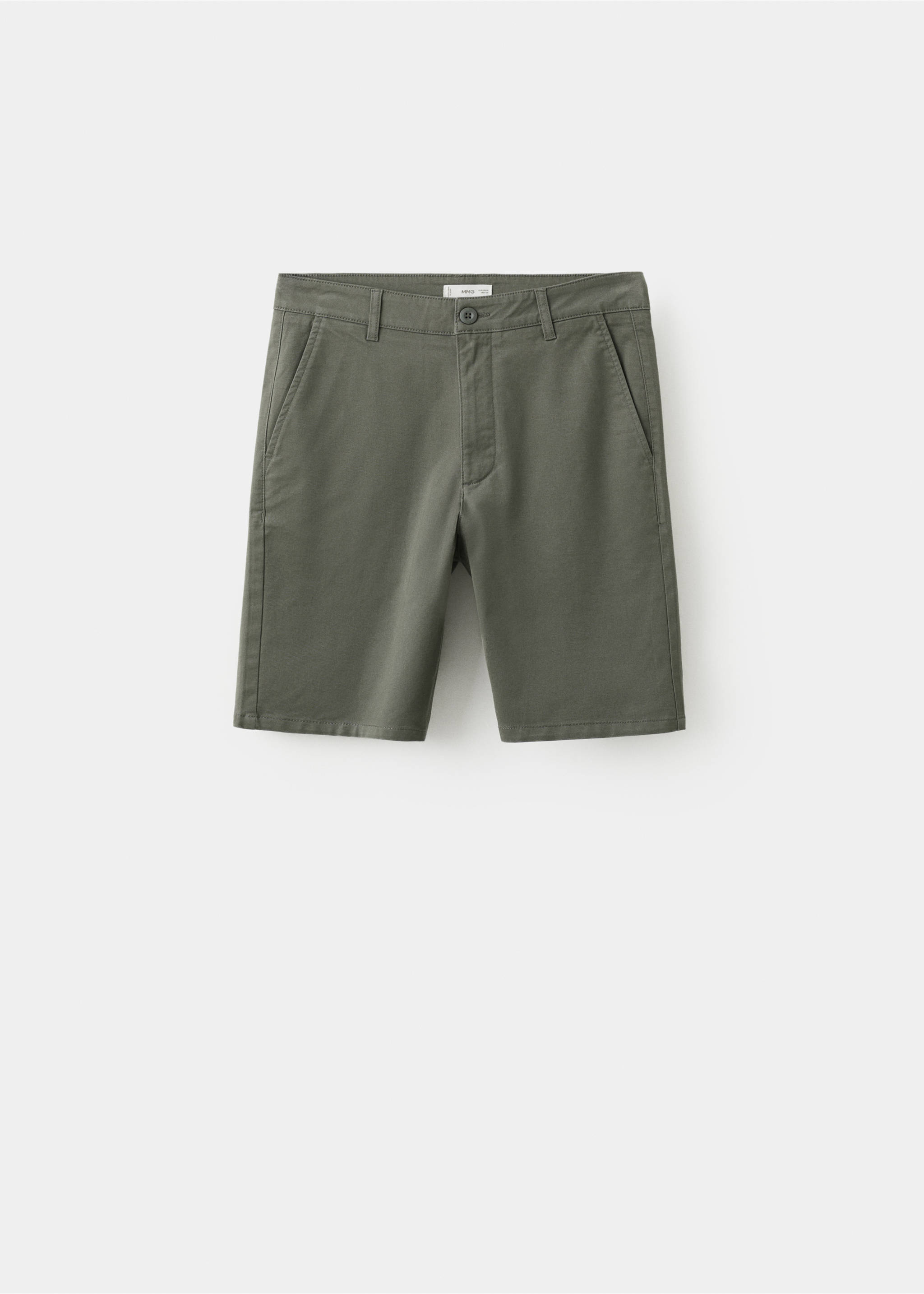 Cotton Bermuda shorts - Article without model, Khaki. Ref: 27095930-00.