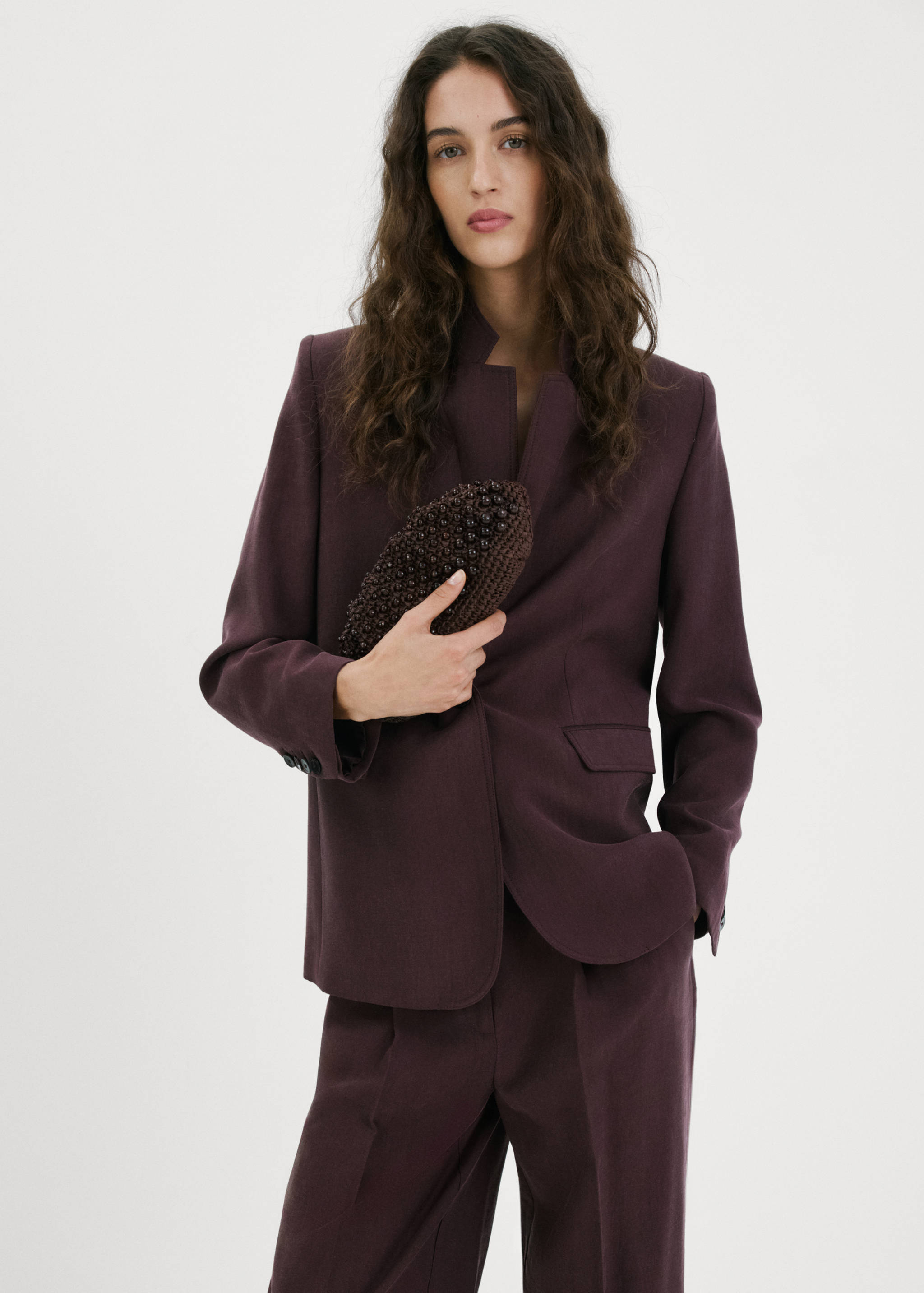 Sac à main en fibre naturelle - Plan général