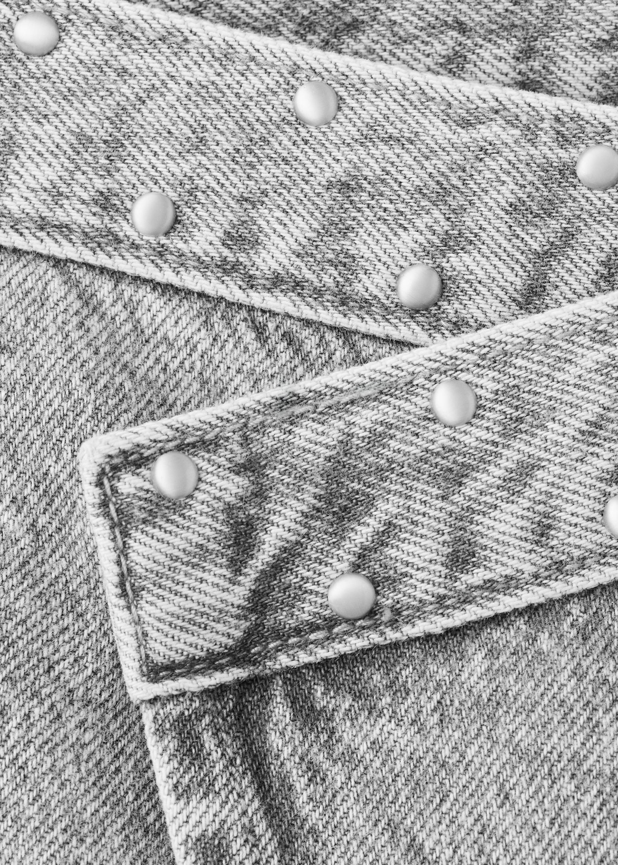 Crossed studded culottes - Details of the article 8