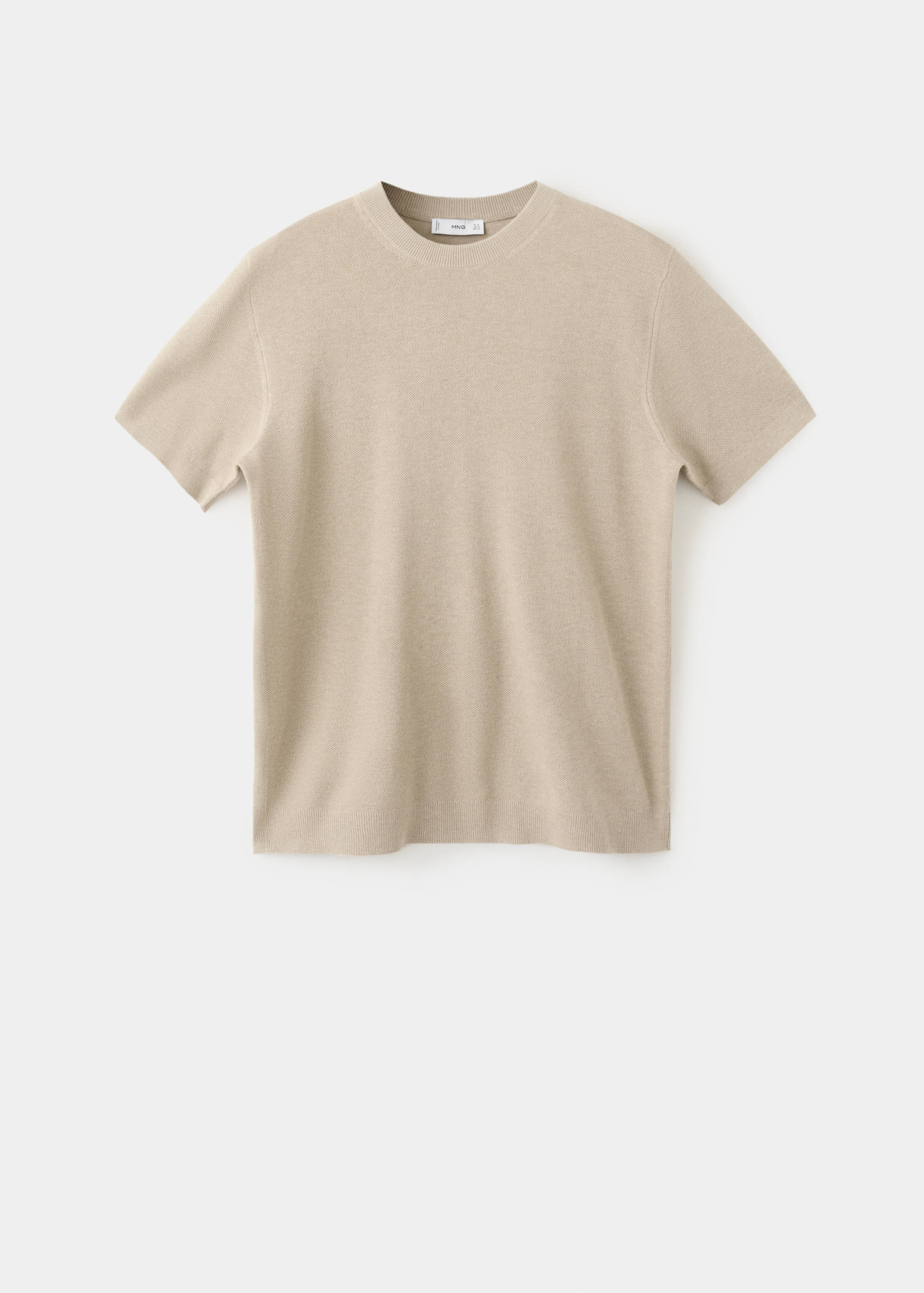 Camiseta punto fino algodón - Artículo sin modelo