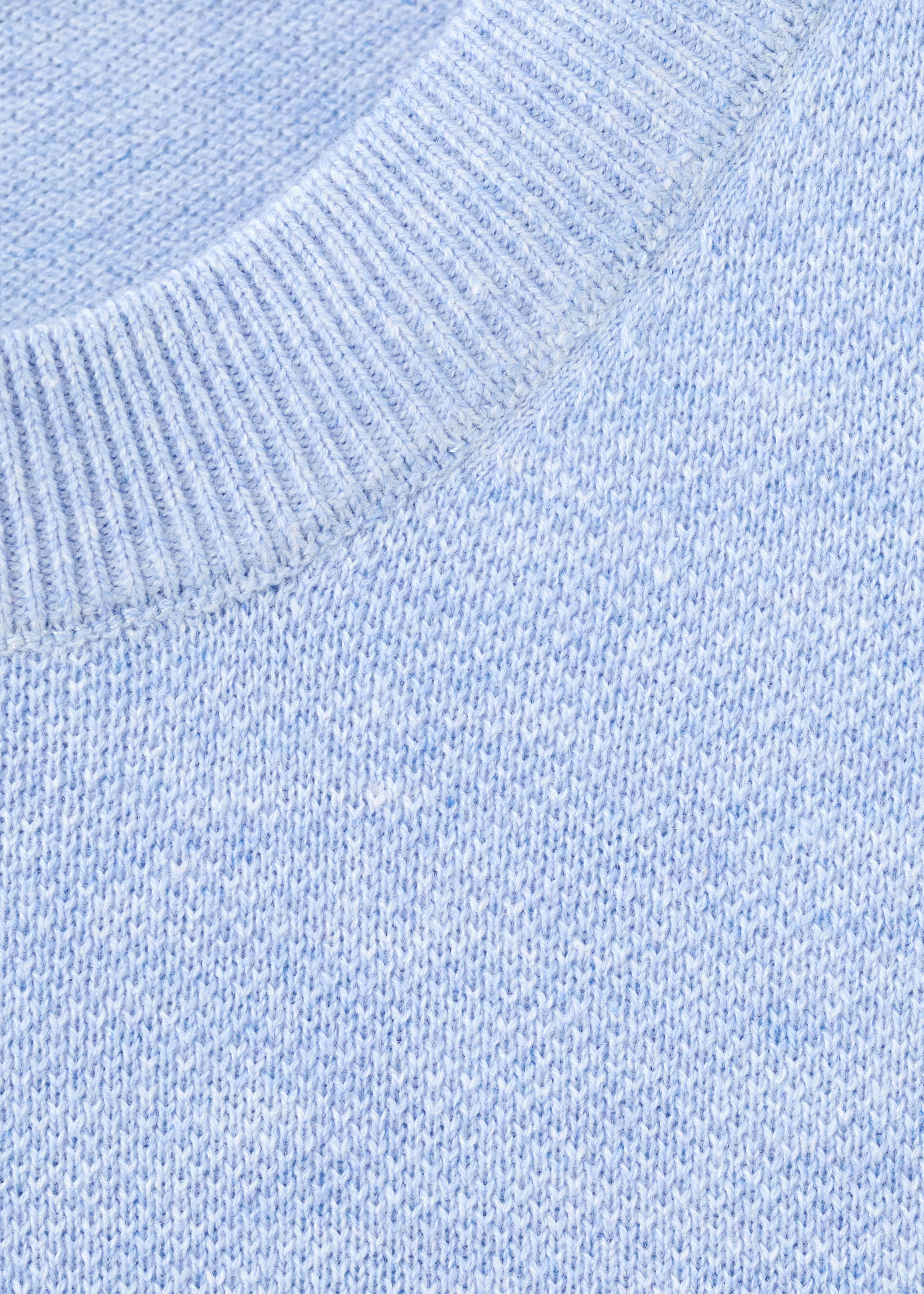 Fijngebreid katoenen T-shirt - Detail van het artikel 0