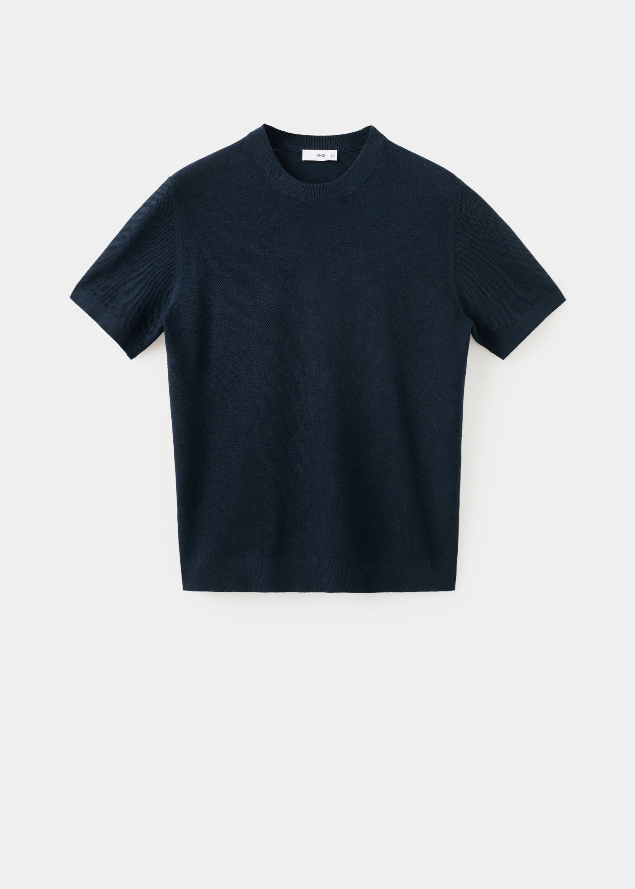 Camiseta punto fino algodón - Artículo sin modelo