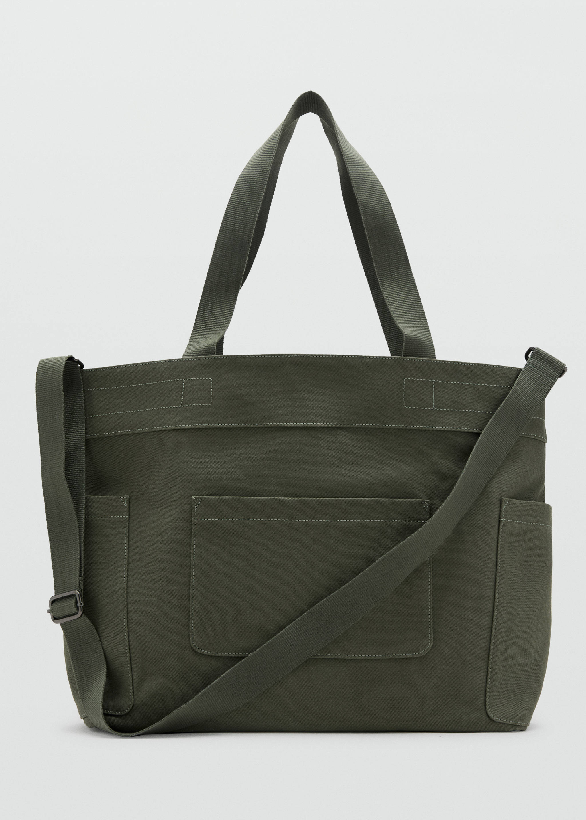 Bolso tote algodón bolsillos - Artículo sin modelo