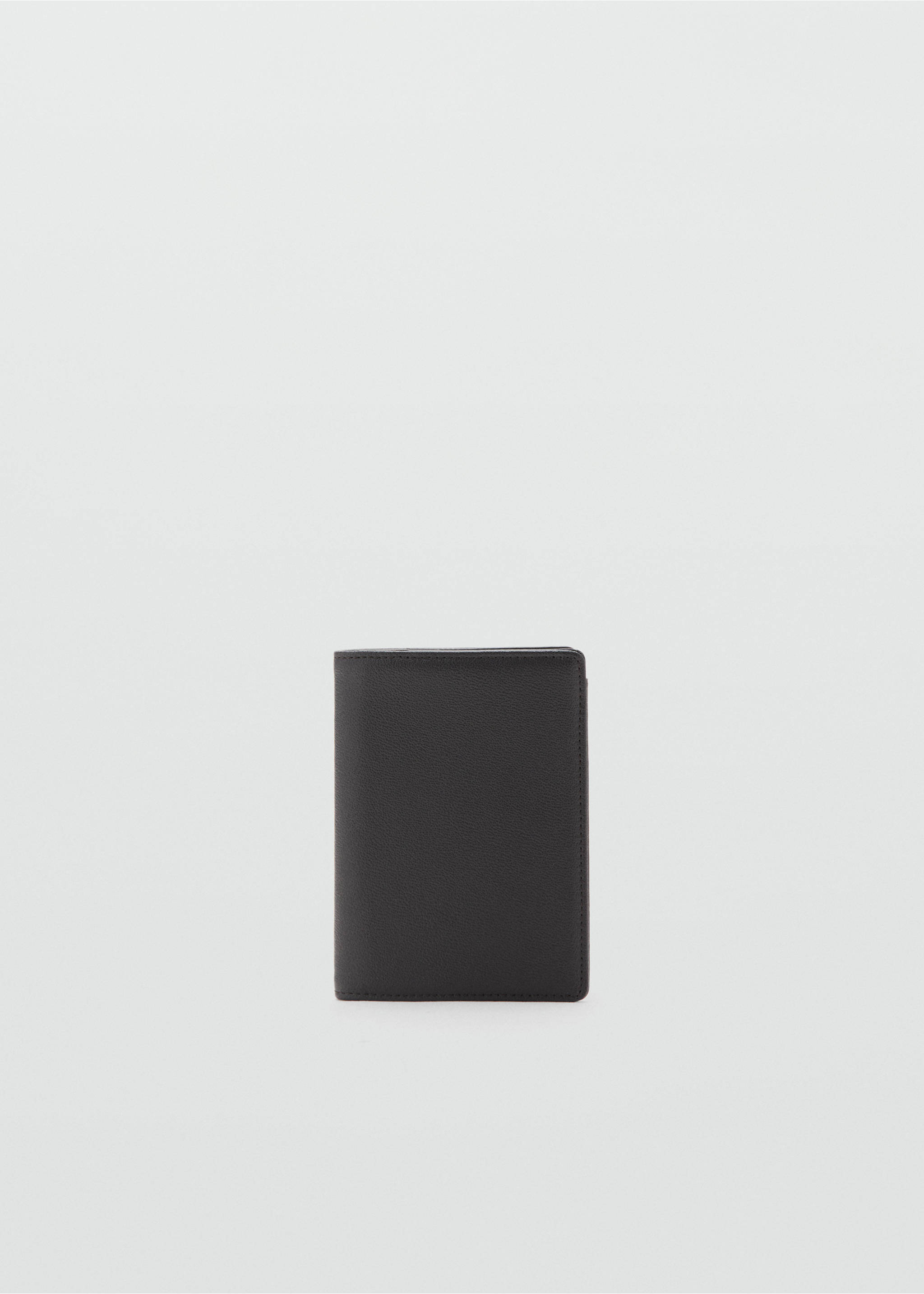 Portefeuille en cuir - Article sans modèle, Marron. Ref: 27095941-00.