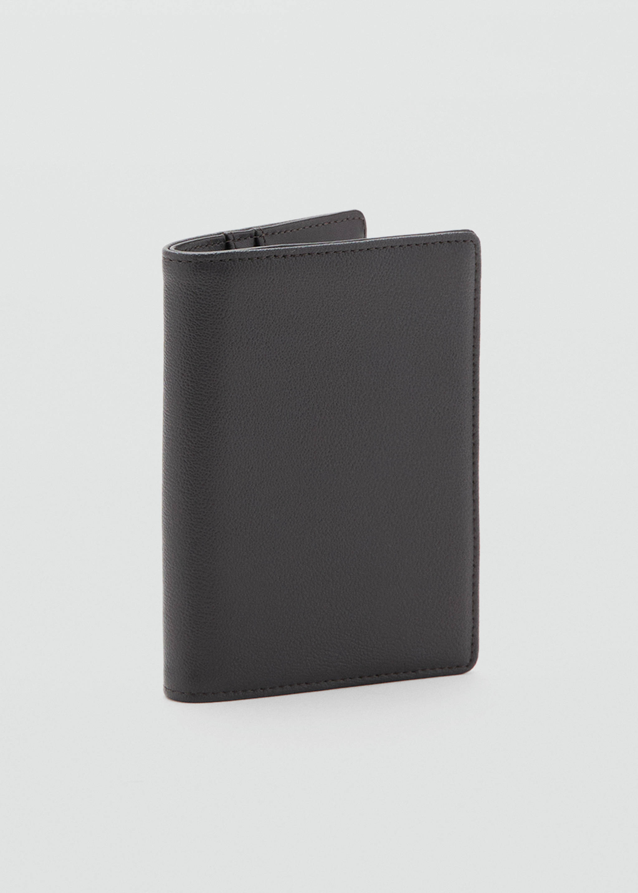 Portefeuille en cuir - Plan moyen
