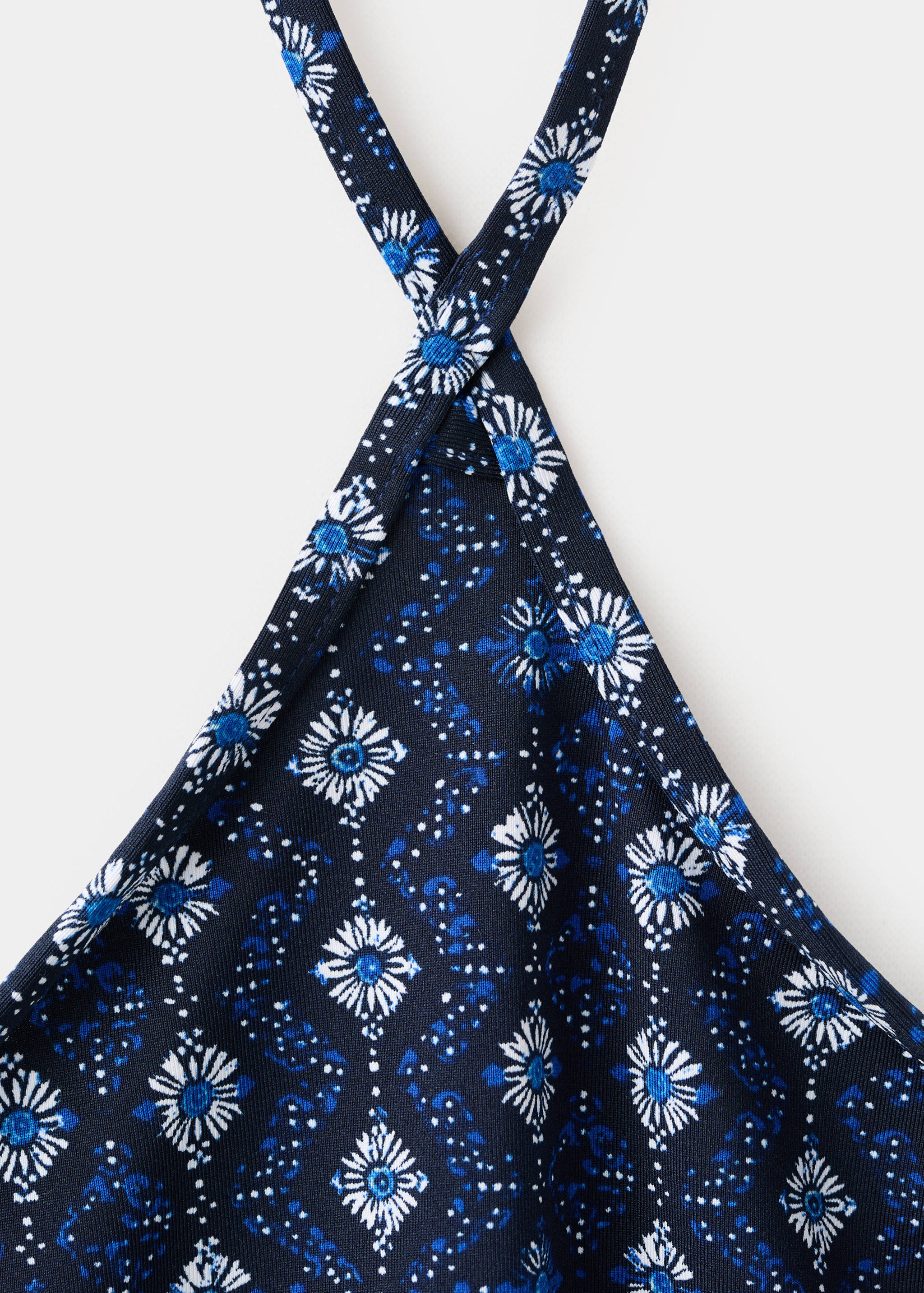 Bedrucktes Neckholderkleid - Detail des Artikels 8