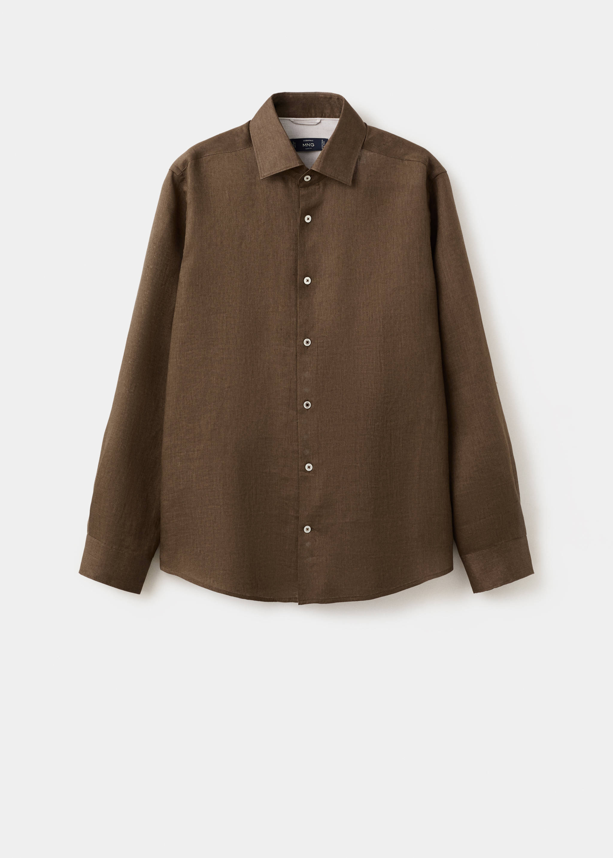 Chemise slim-fit 100 % lin - Article sans modèle