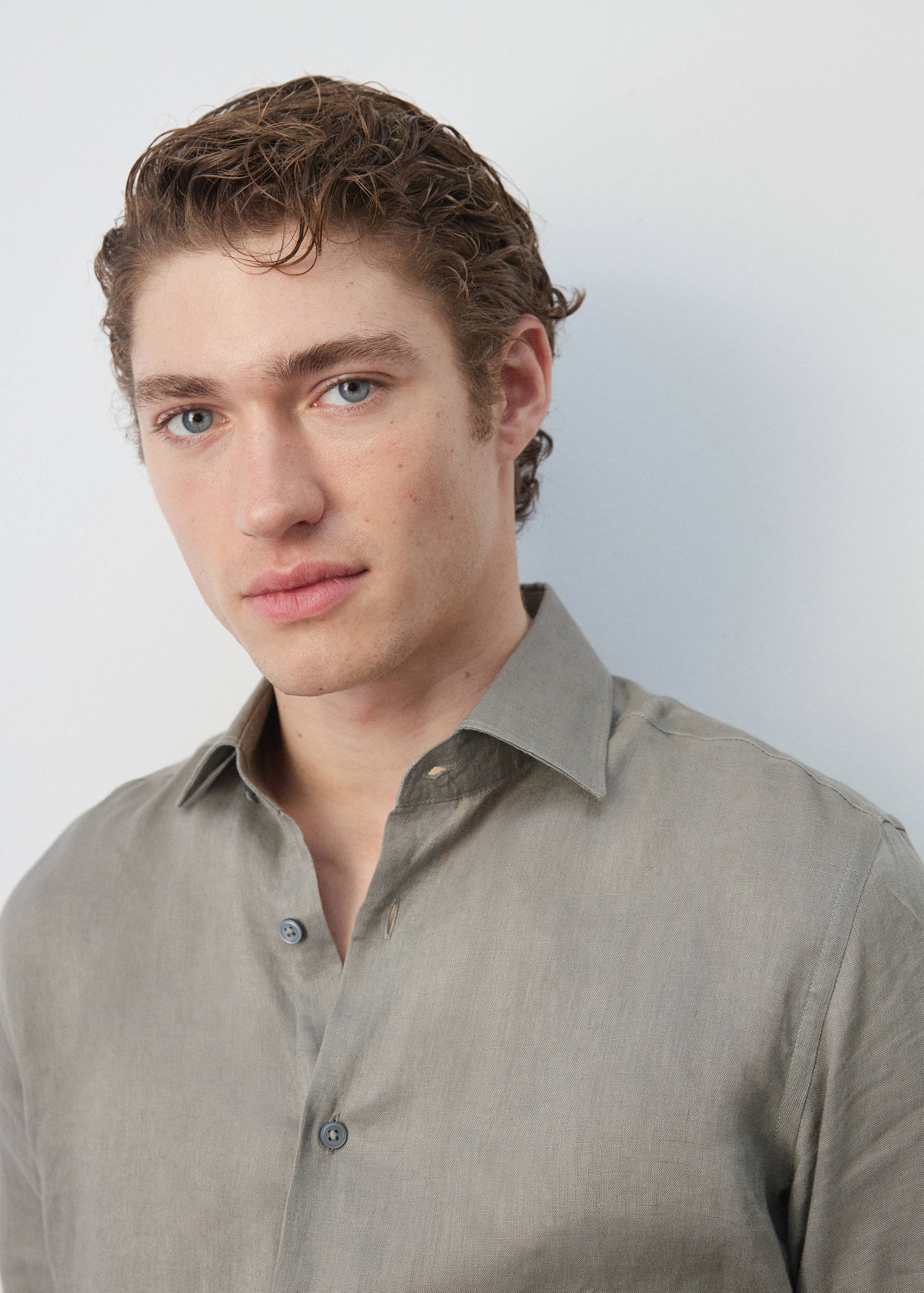 Camisa slim fit 100% lli - Detall de l'article 1