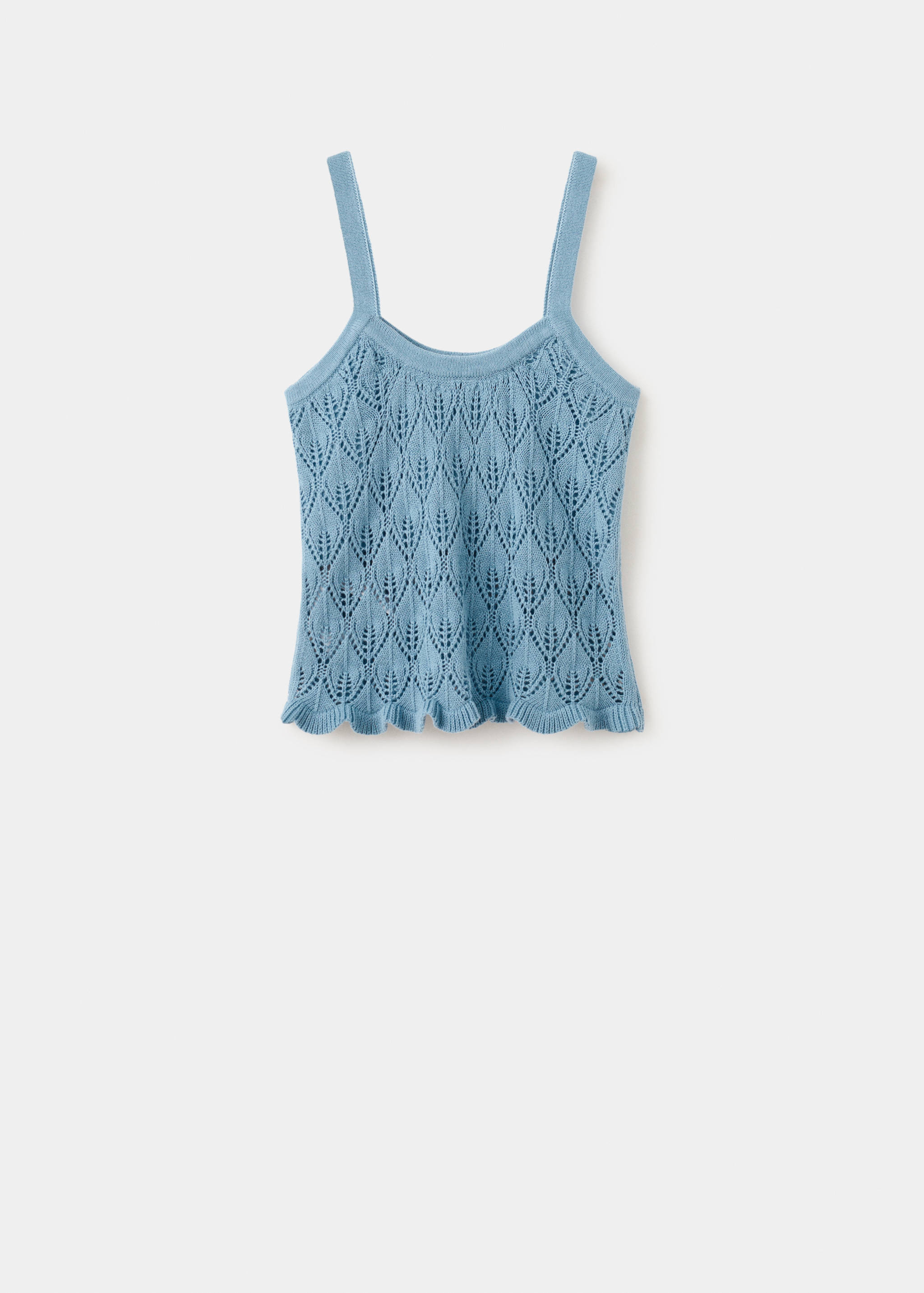 Stricktop mit Lochmuster - Artikel ohne Model