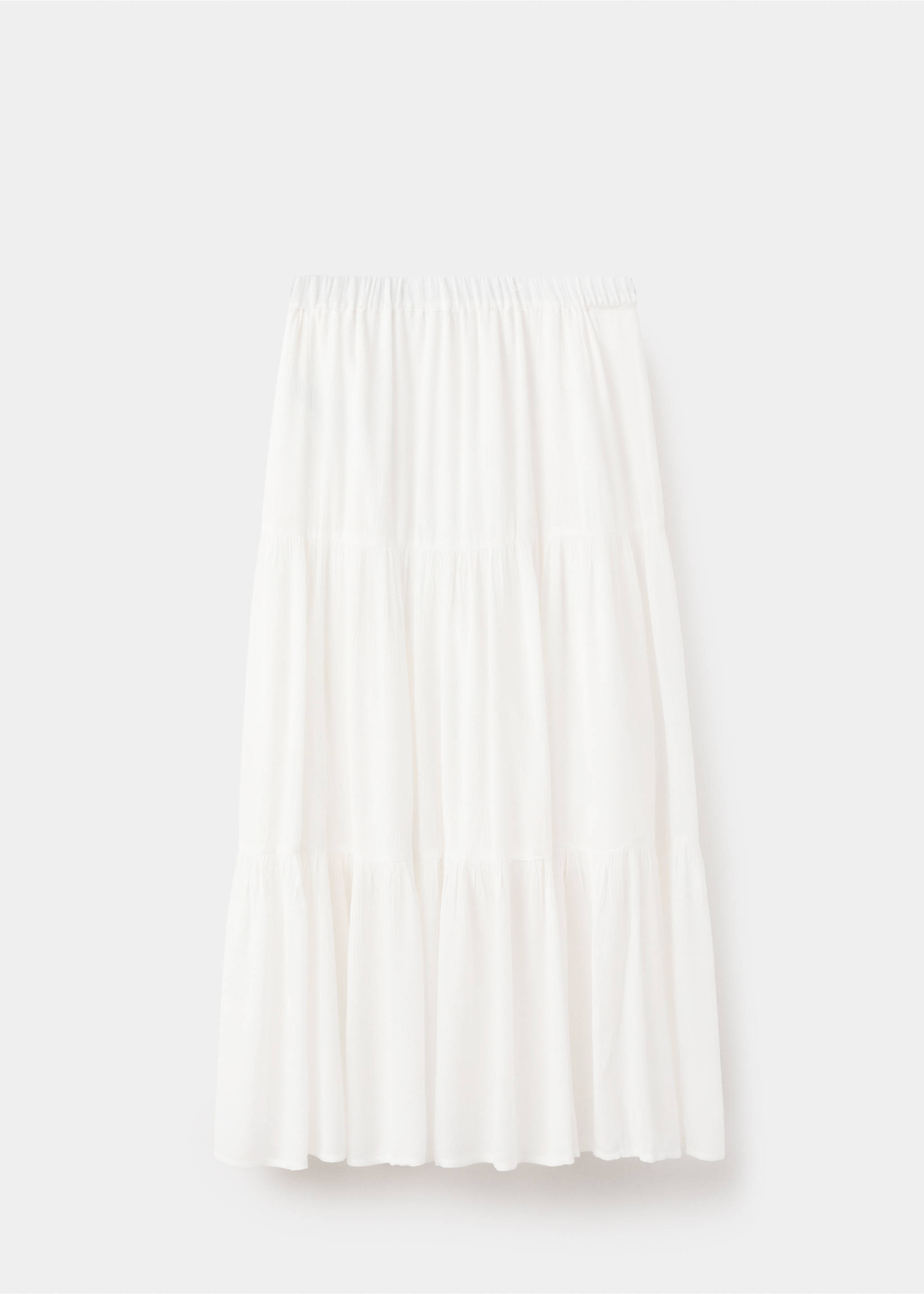 Flowy panel skirt - Article without model, Off White. Ref: 27095956-00.