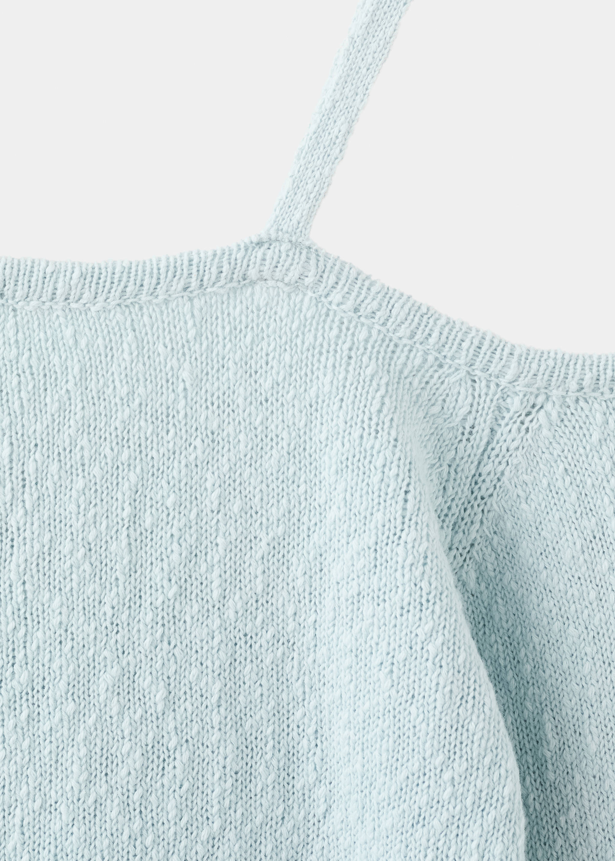 Asymmetric knit sweater - Details of the article 8