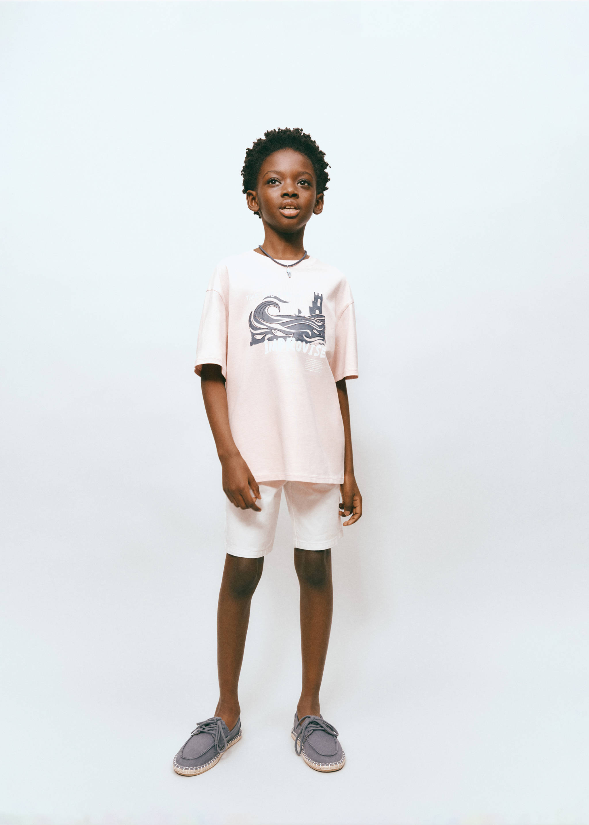 Cotton Bermuda shorts - General plane, White. Ref: 27095961-00.