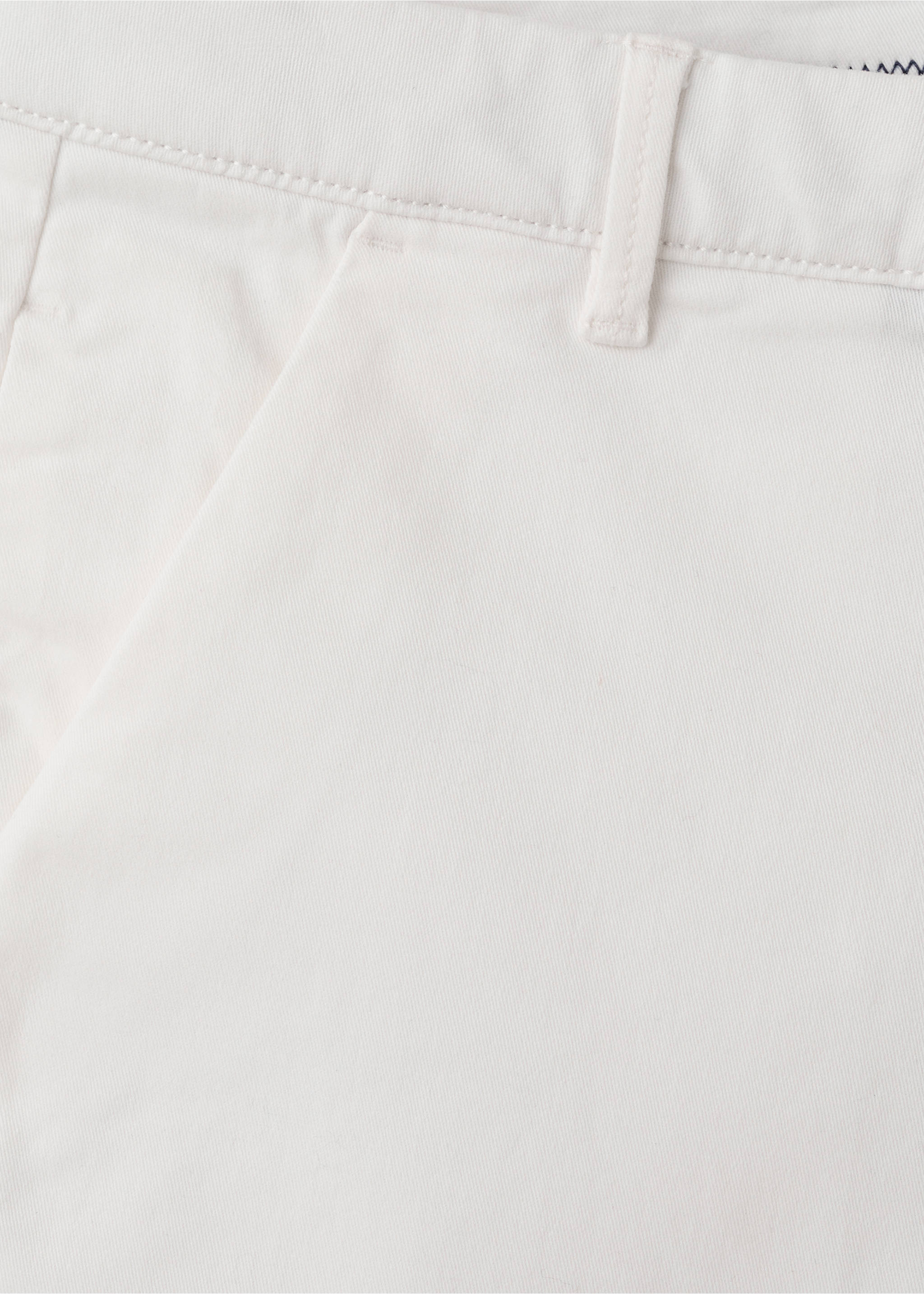 Cotton Bermuda shorts - Details of the article 0, White. Ref: 27095961-00.