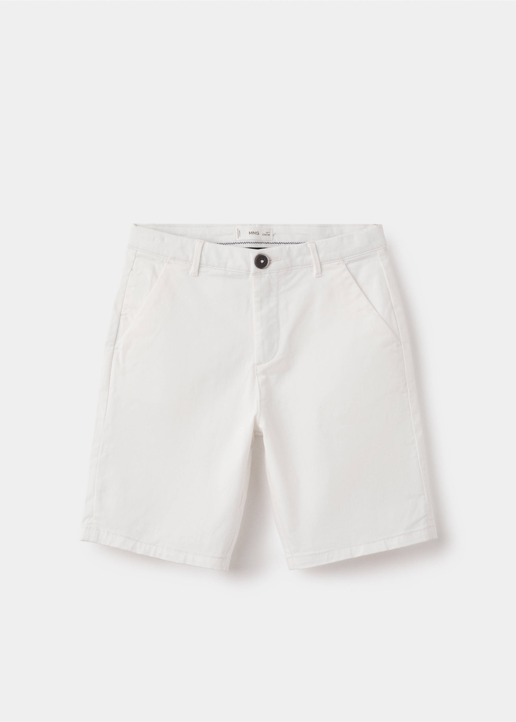 Cotton Bermuda shorts - Article without model, White. Ref: 27095961-00.