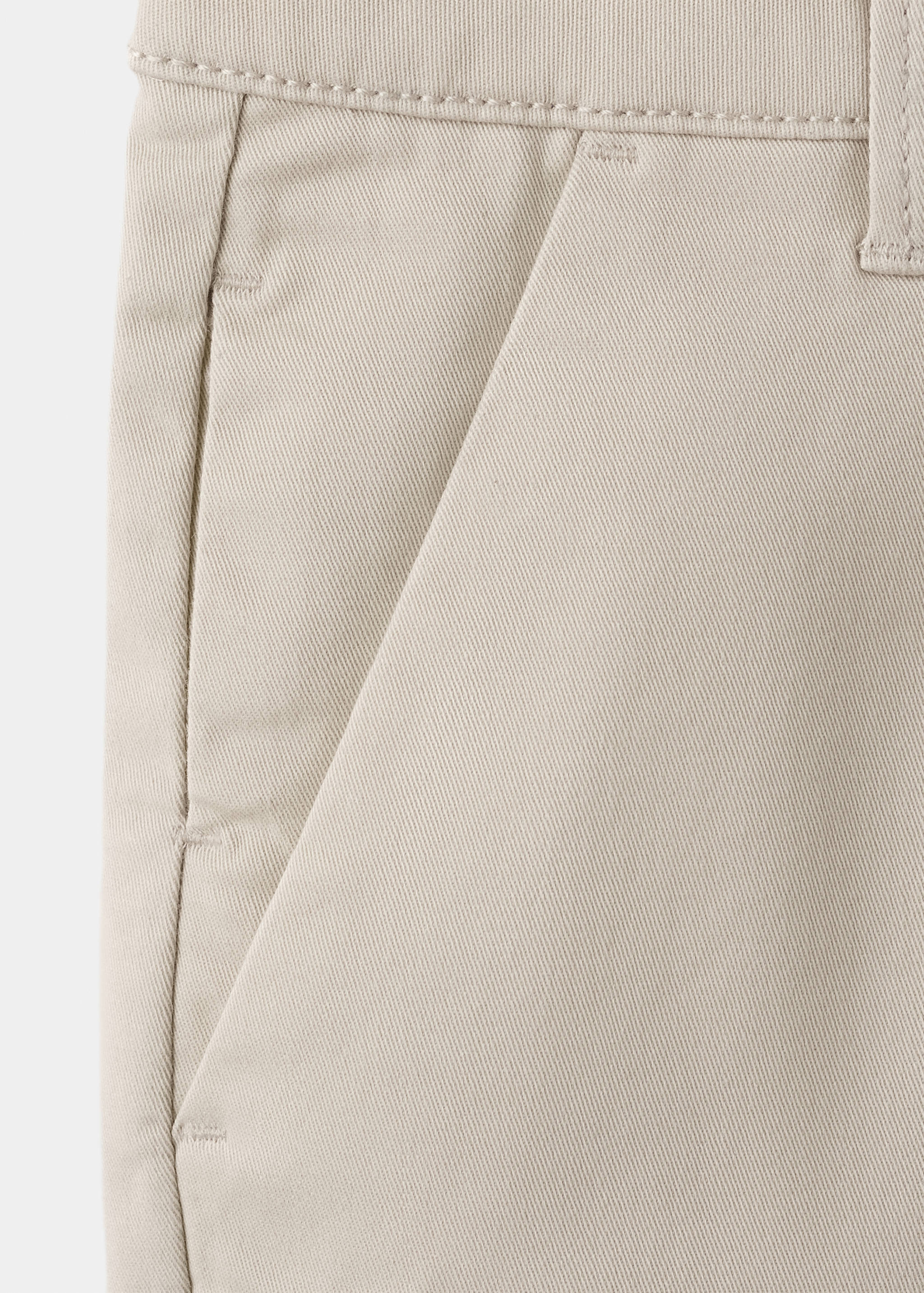 Cotton Bermuda shorts - Details of the article 0