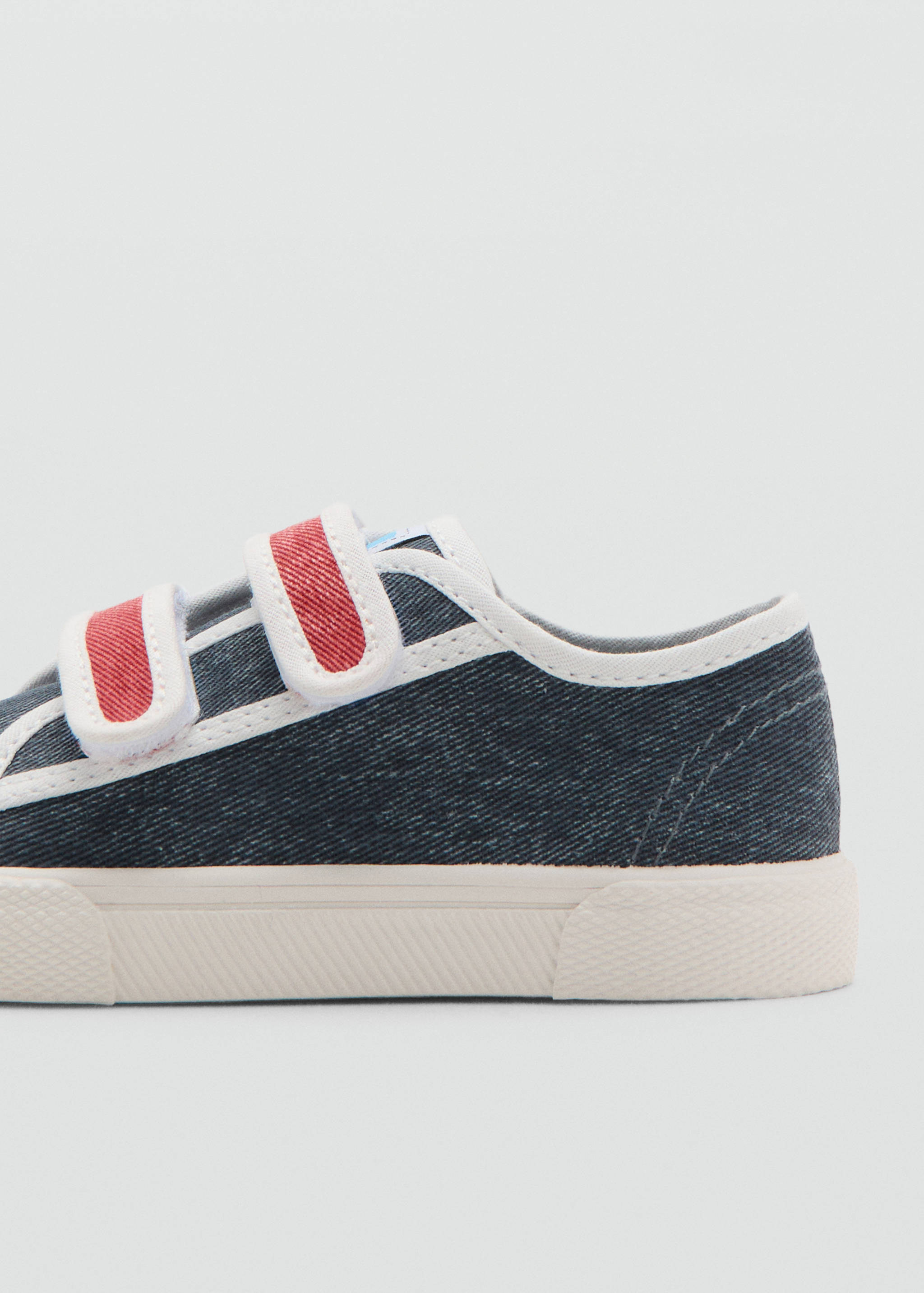 Two-tone velcro trainers - Details of the article 1