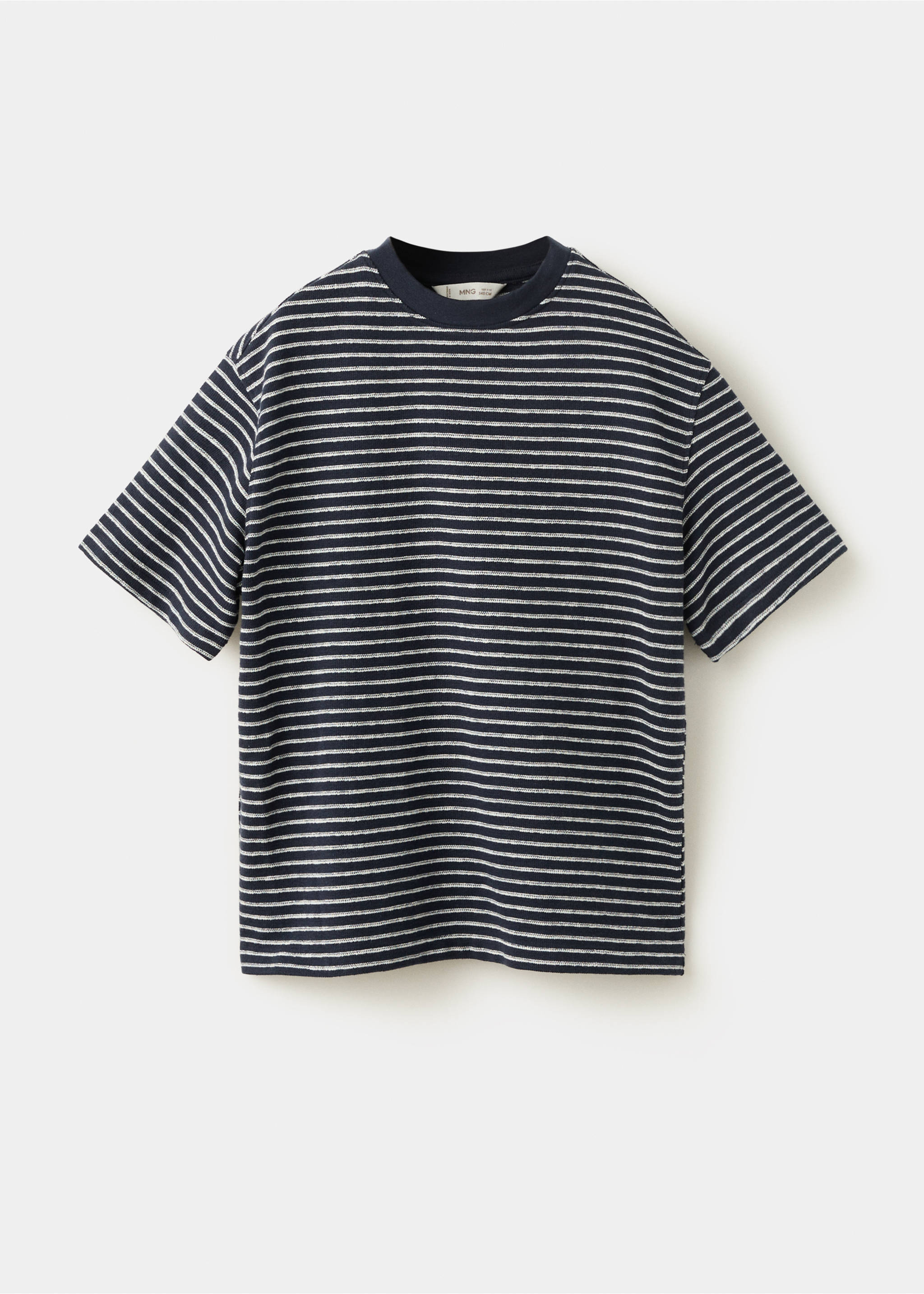 Striped T-shirt - Article without model, Navy. Ref: 27095967-00.