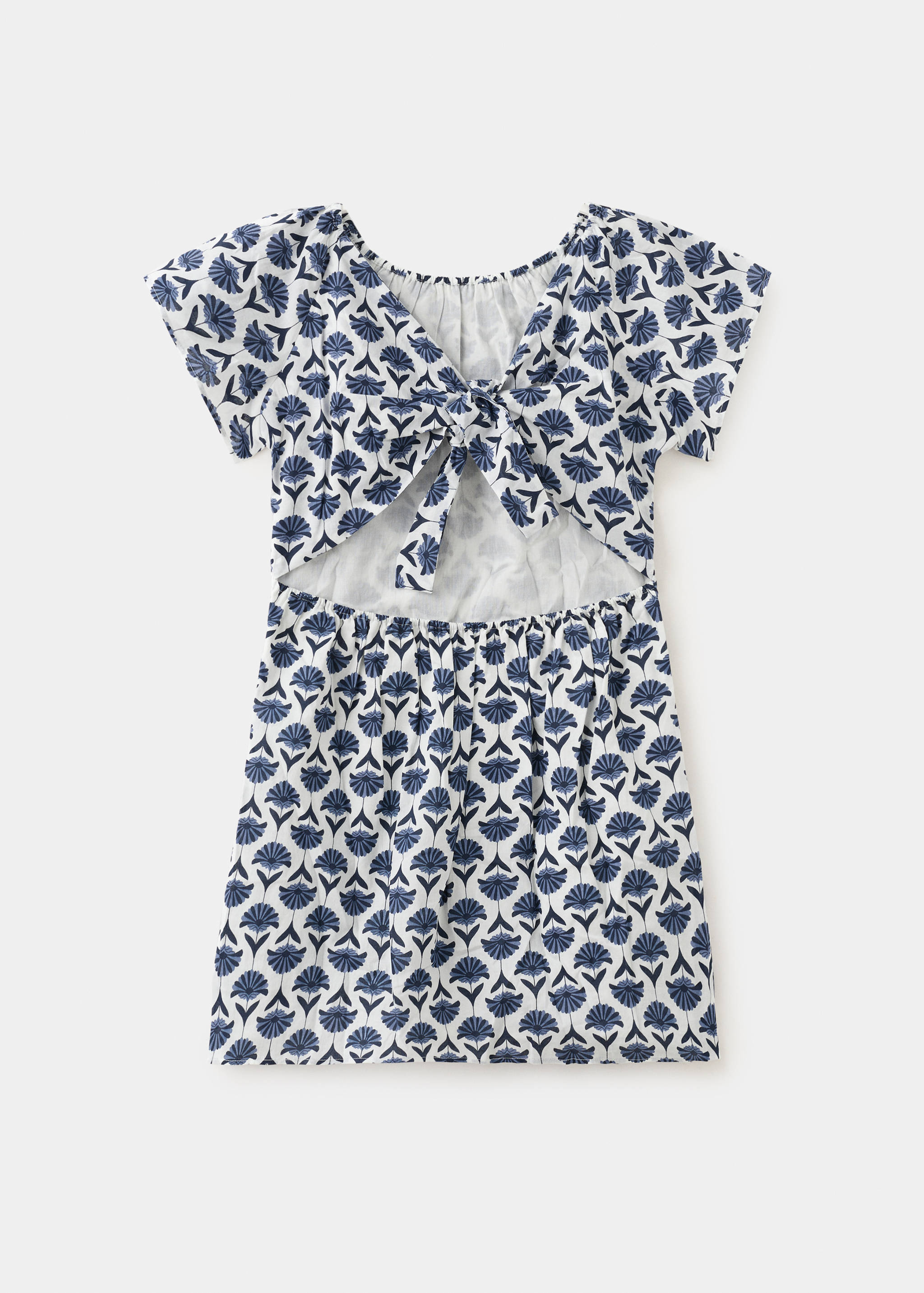 Floral print dress - Reverse of the article