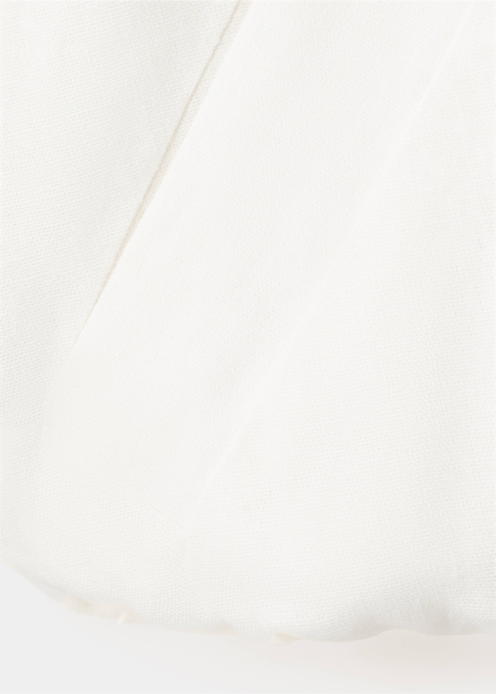 Veste bomber lin - Détail de l'article 8, Blanc cassé. Ref: 27095971-00.