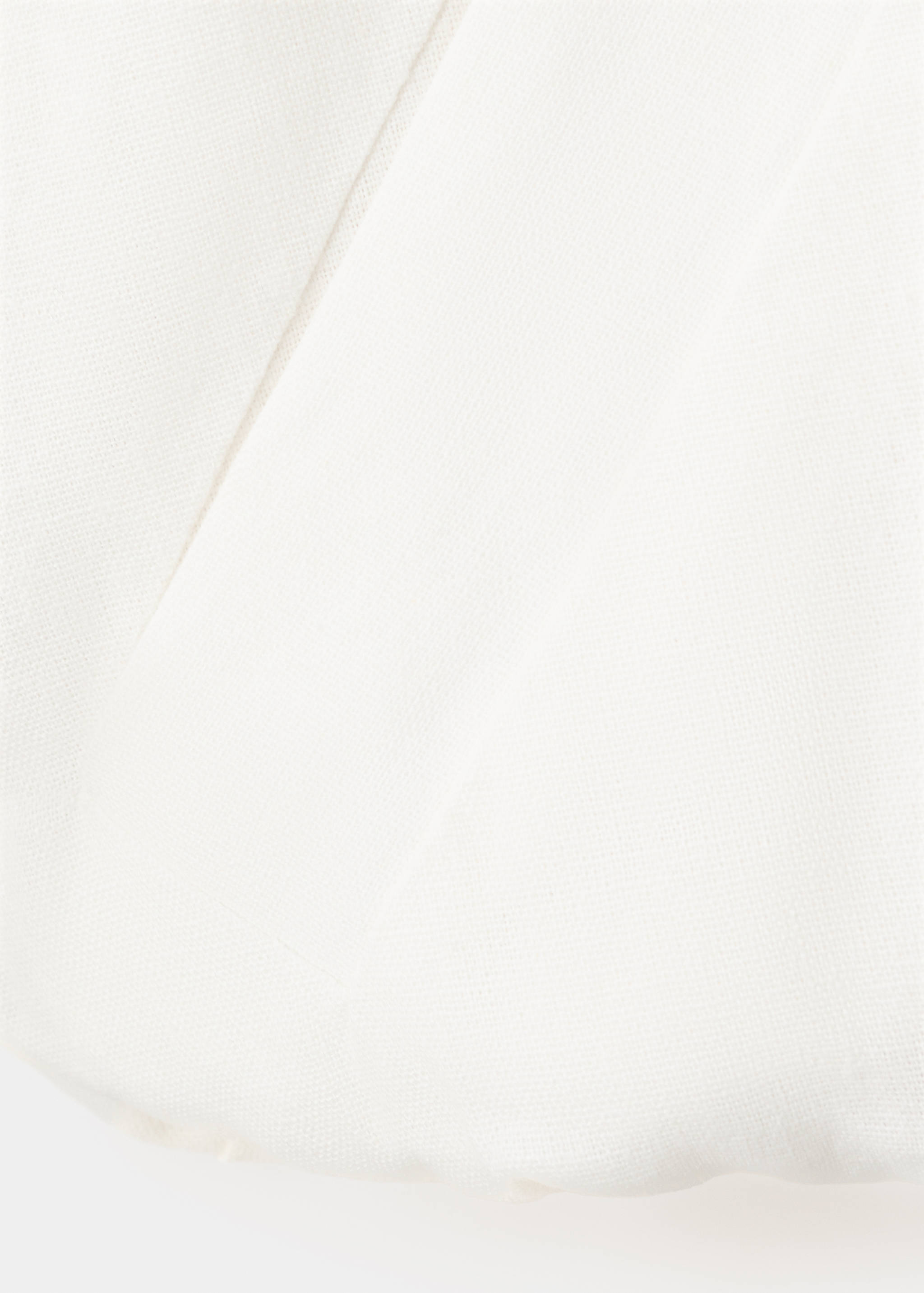 Linen bomber jacket - Details of the article 8