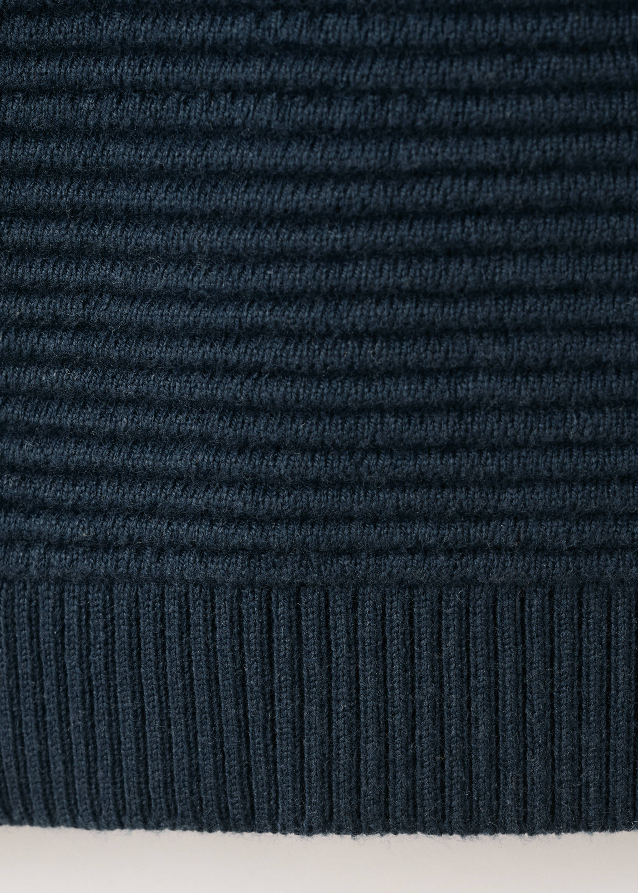 Camisola de malha canelada - Pormenor do artigo 0