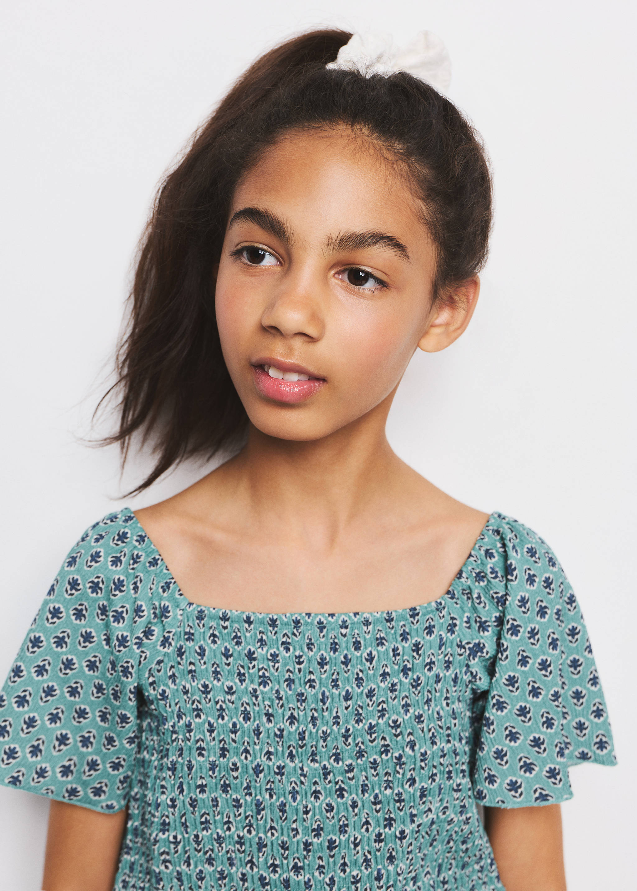 Long printed jumpsuit - Details of the article 1