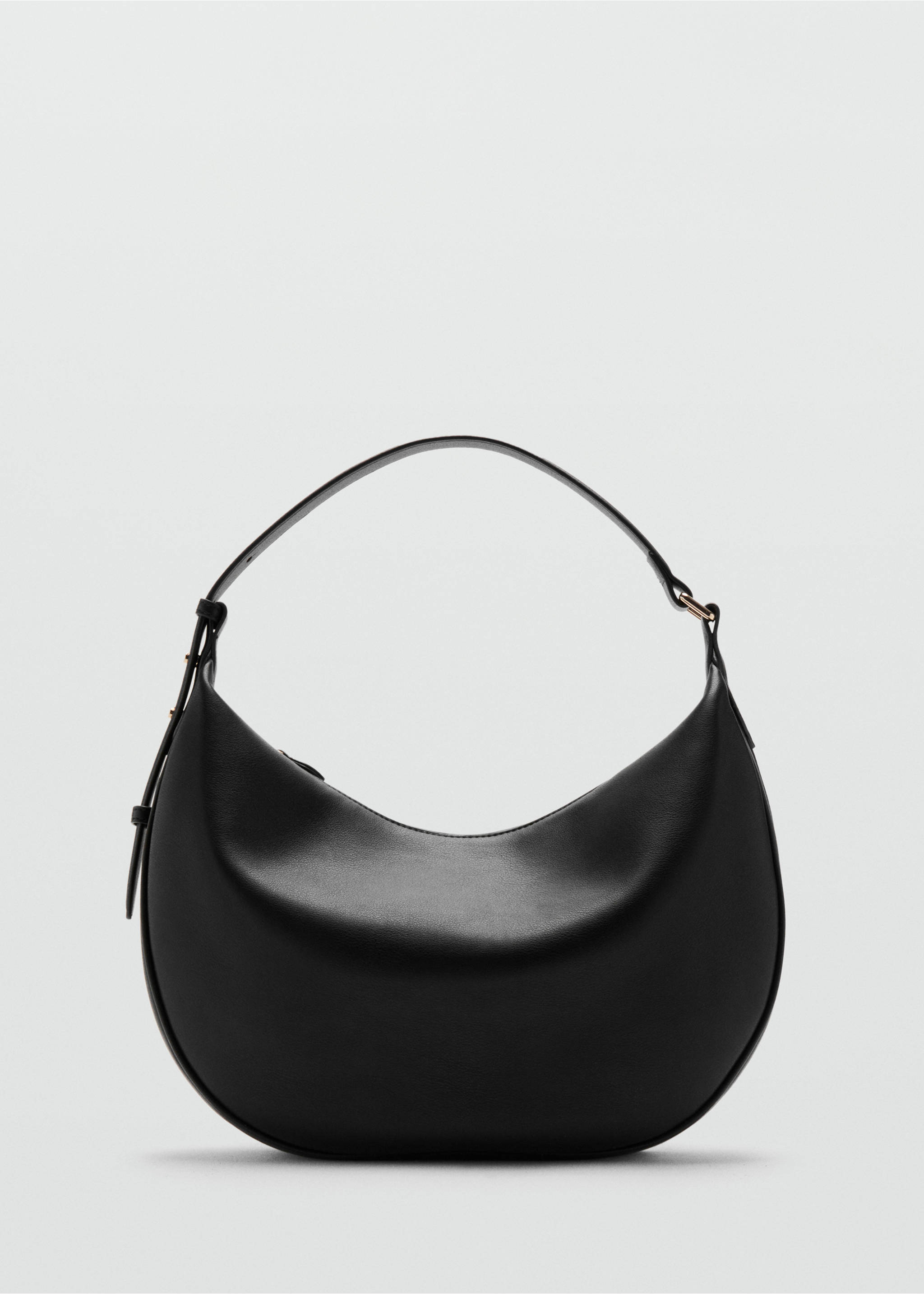 Oval shoulder bag - Article without model, Black. Ref: 27095980-00.