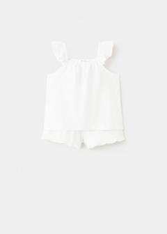 Short pyjama set — Off White 1