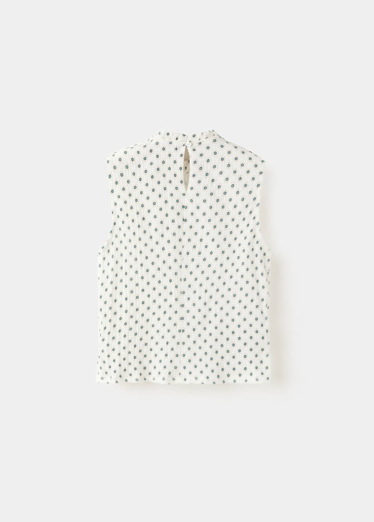 Printed top — Off White