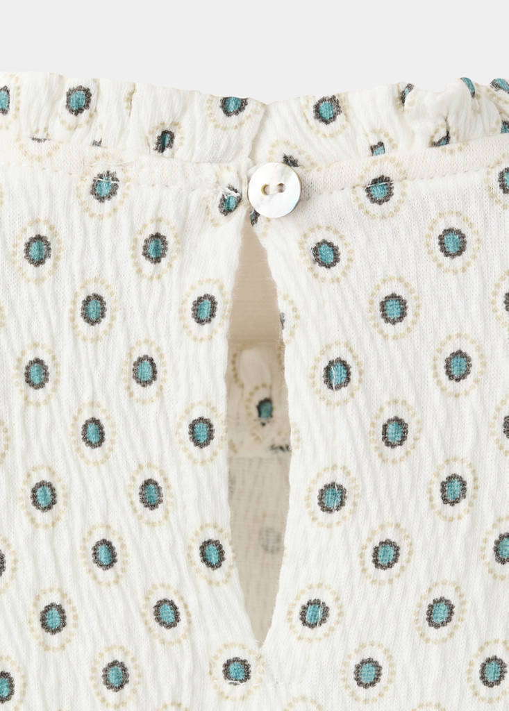 Printed top — Off White