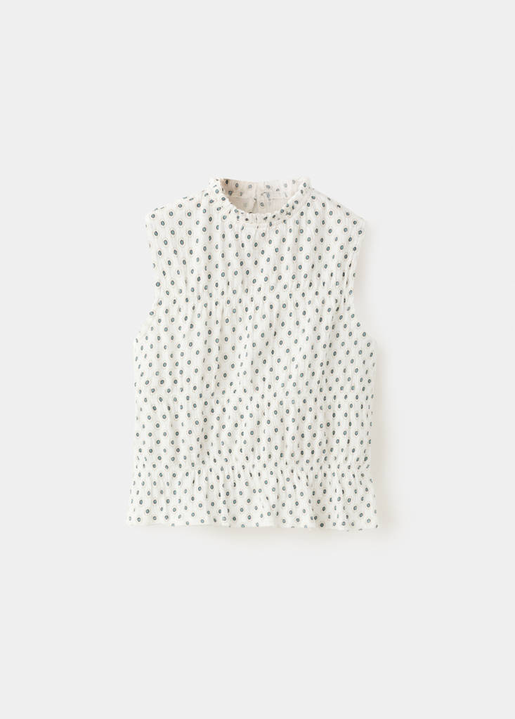 Printed top — Off White