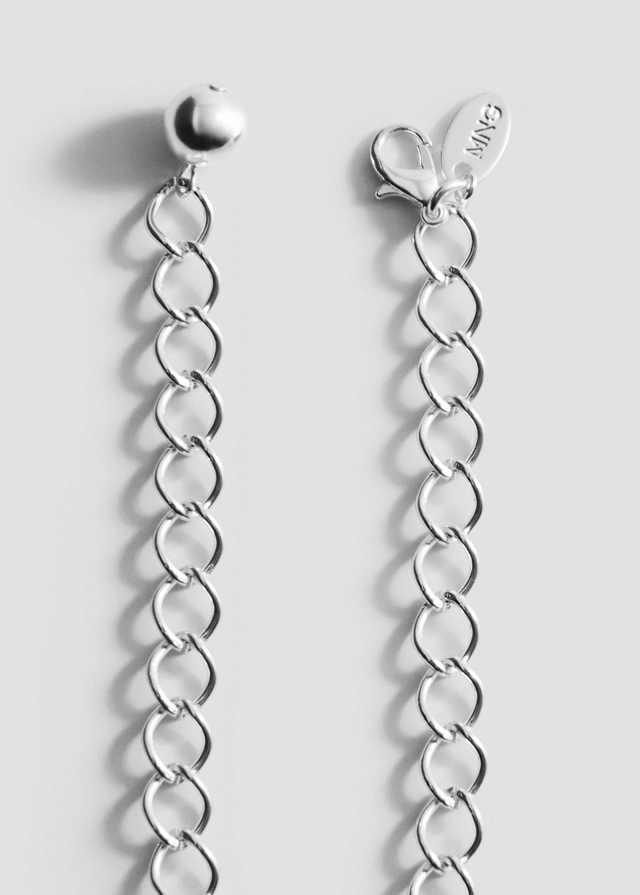 Semi-precious stone combination necklace - Details of the article 1